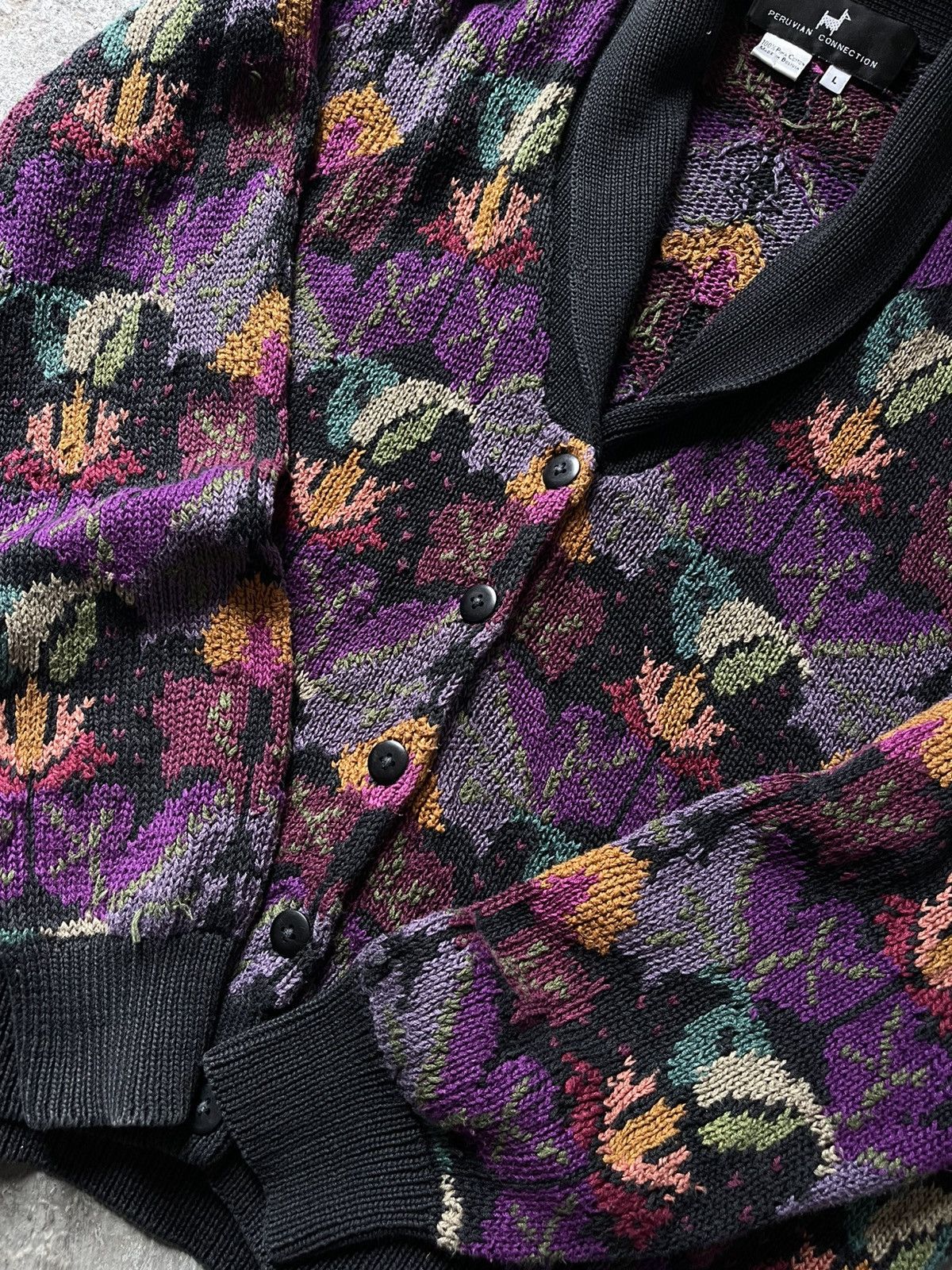 Japanese Brand Vintage Japanese Style Peruvian Connection Cardigan Size L / US 10 / IT 46 - 5 Thumbnail