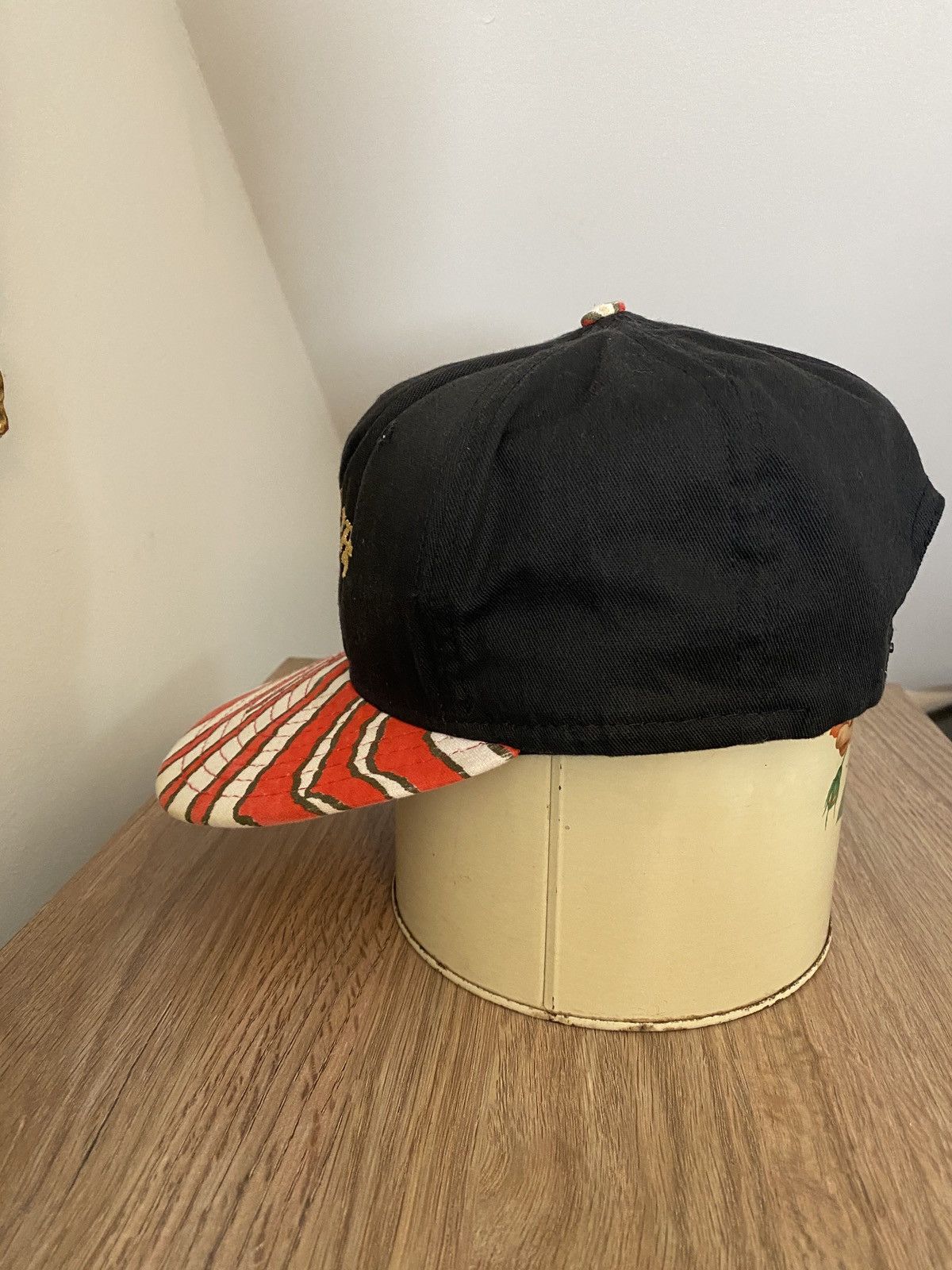 NFL × Vintage × Zubaz Vintage 90’s San Francisco 49ers Zubaz Pro Line Snap Back Size ONE SIZE - 7 Thumbnail