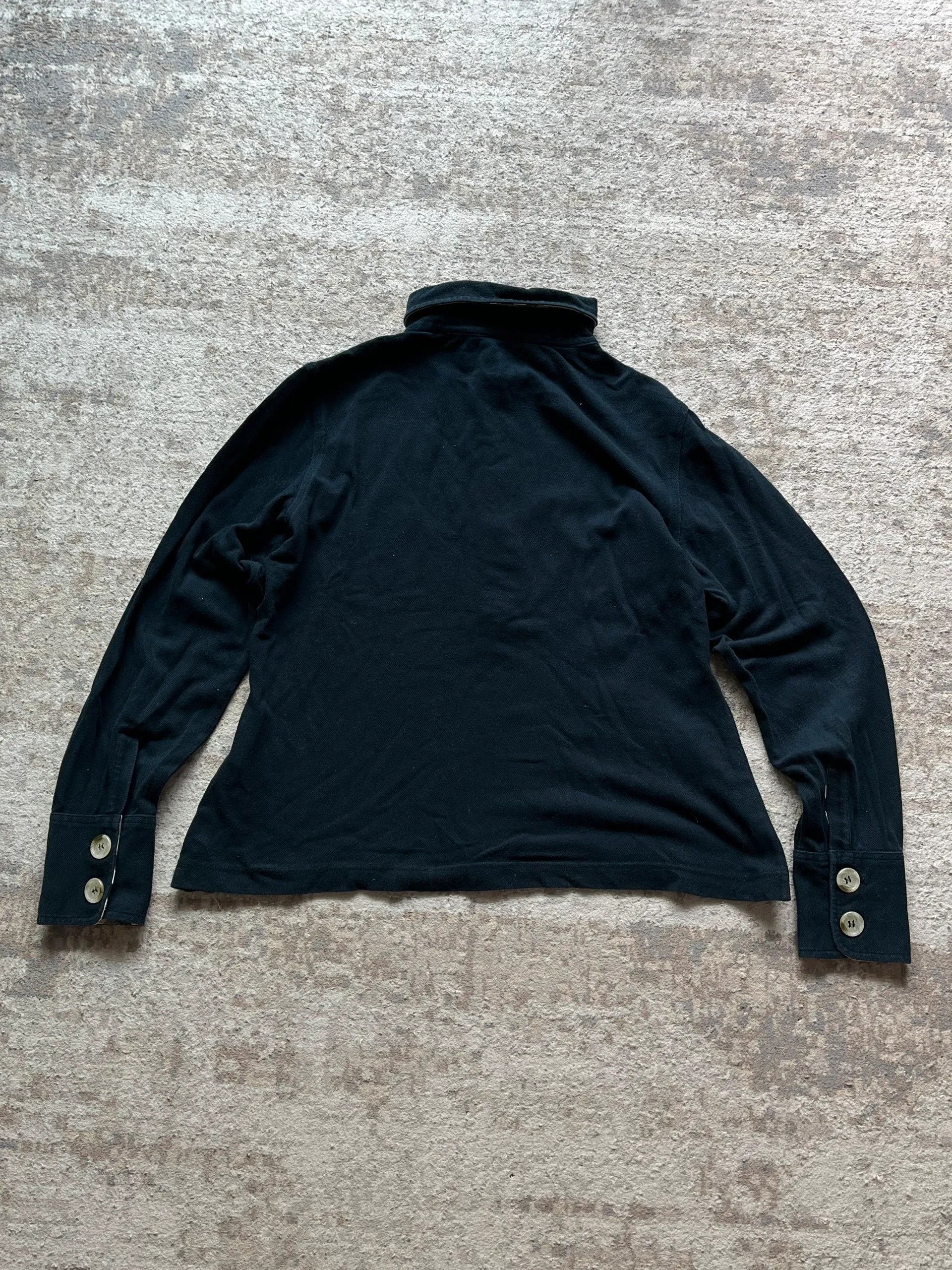 Burberry Burberry Woman Sz 46 / XL Clomby Rugby Shirt Polo Size XL / US 12-14 / IT 48-50 - 11 Thumbnail
