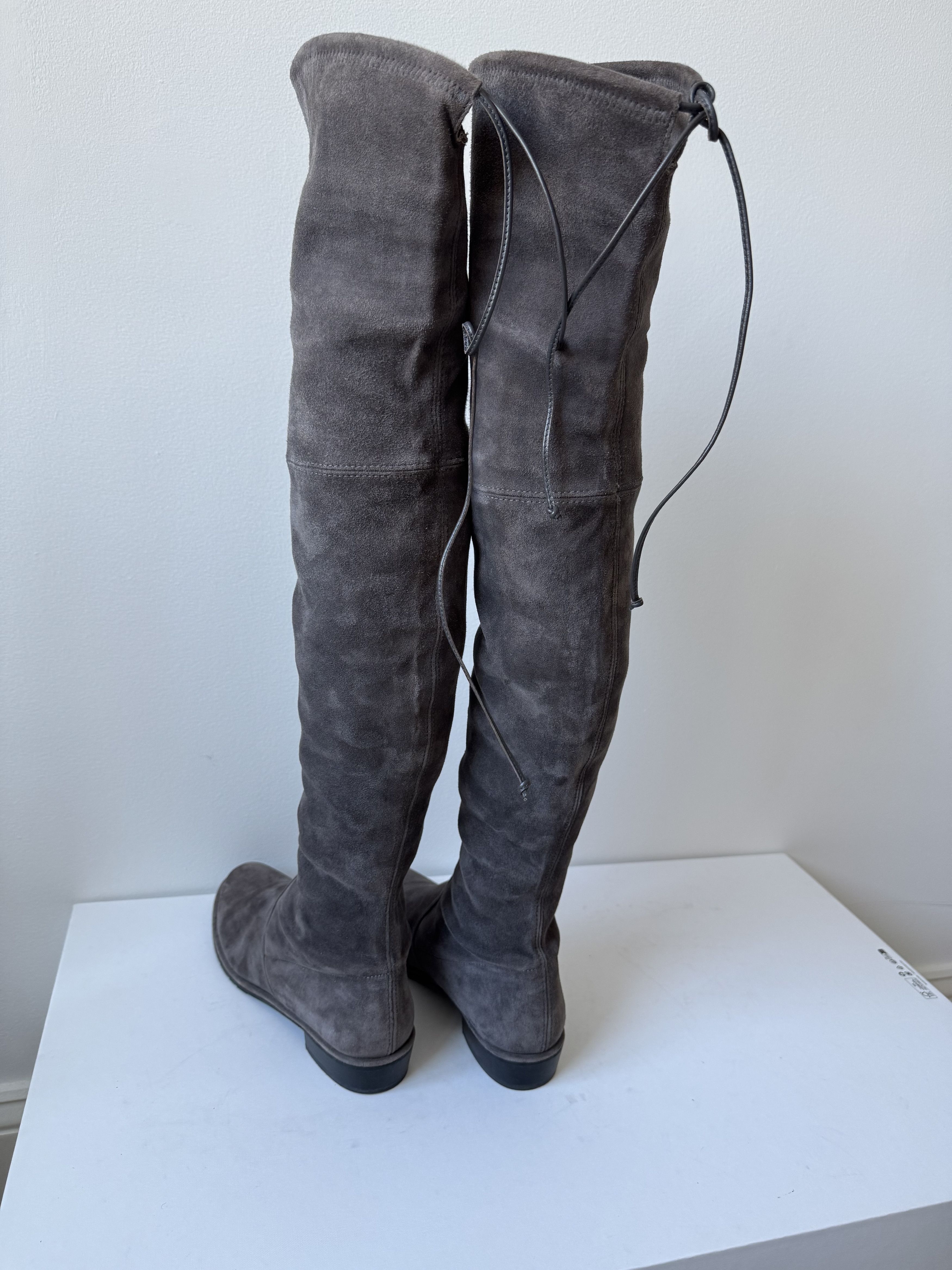 Stuart Weitzman Stuart Weitzman Over the Knee Boots Size US 7.5 / IT 37.5 - 3 Thumbnail