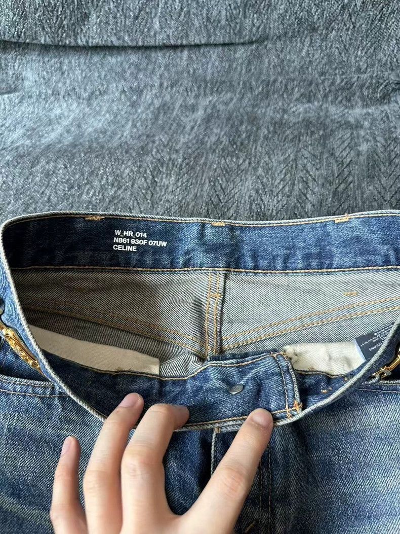 Celine Celine Margaret Denim Jeans Size 27 Size US 27 - 3 Thumbnail