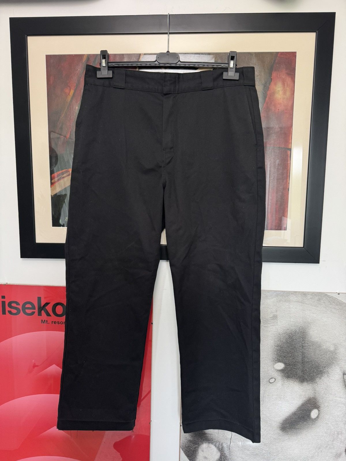 Dickies Dickies 874 Black Vintage Skate Casual Pant Streetwear Hype Size US 32 / EU 48 - 1 Thumbnail