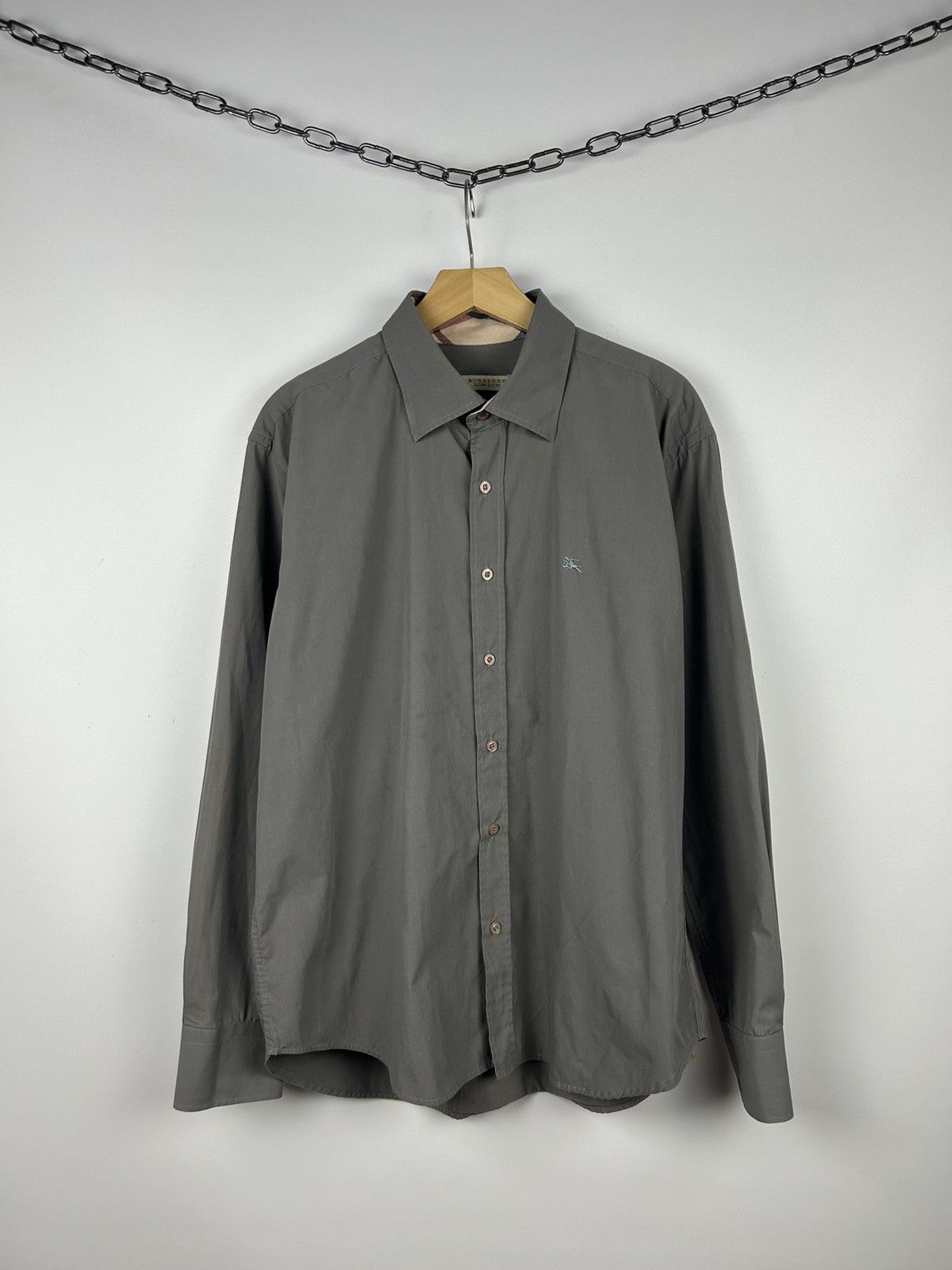 Burberry Burberry London Nova Check Shirt Buttons Up Men’s Size XL Size US XL / EU 56 / 4 - 1 Thumbnail