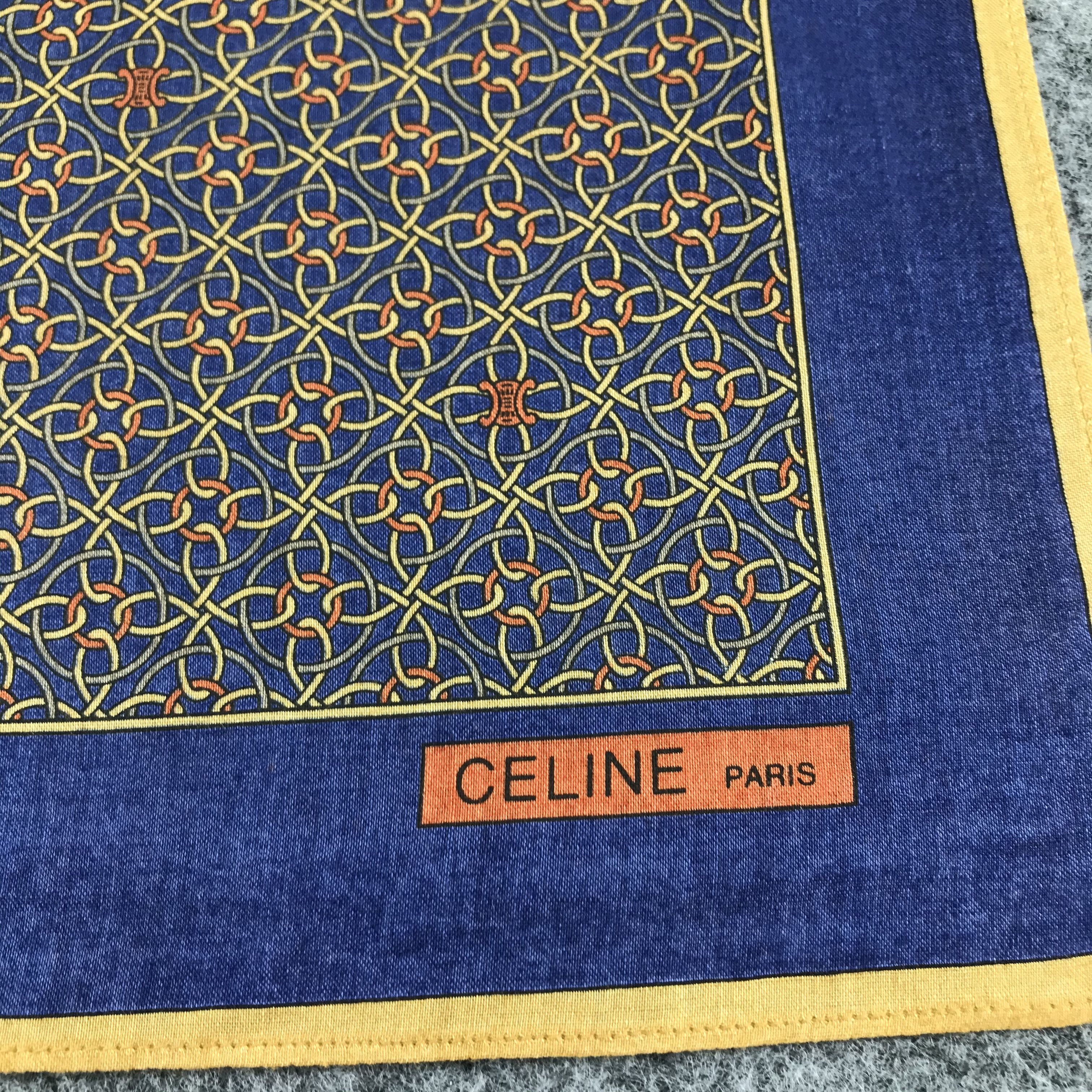 Celine Celine Handkerchief Neckerchief Bandana H346 Size ONE SIZE - 4 Thumbnail