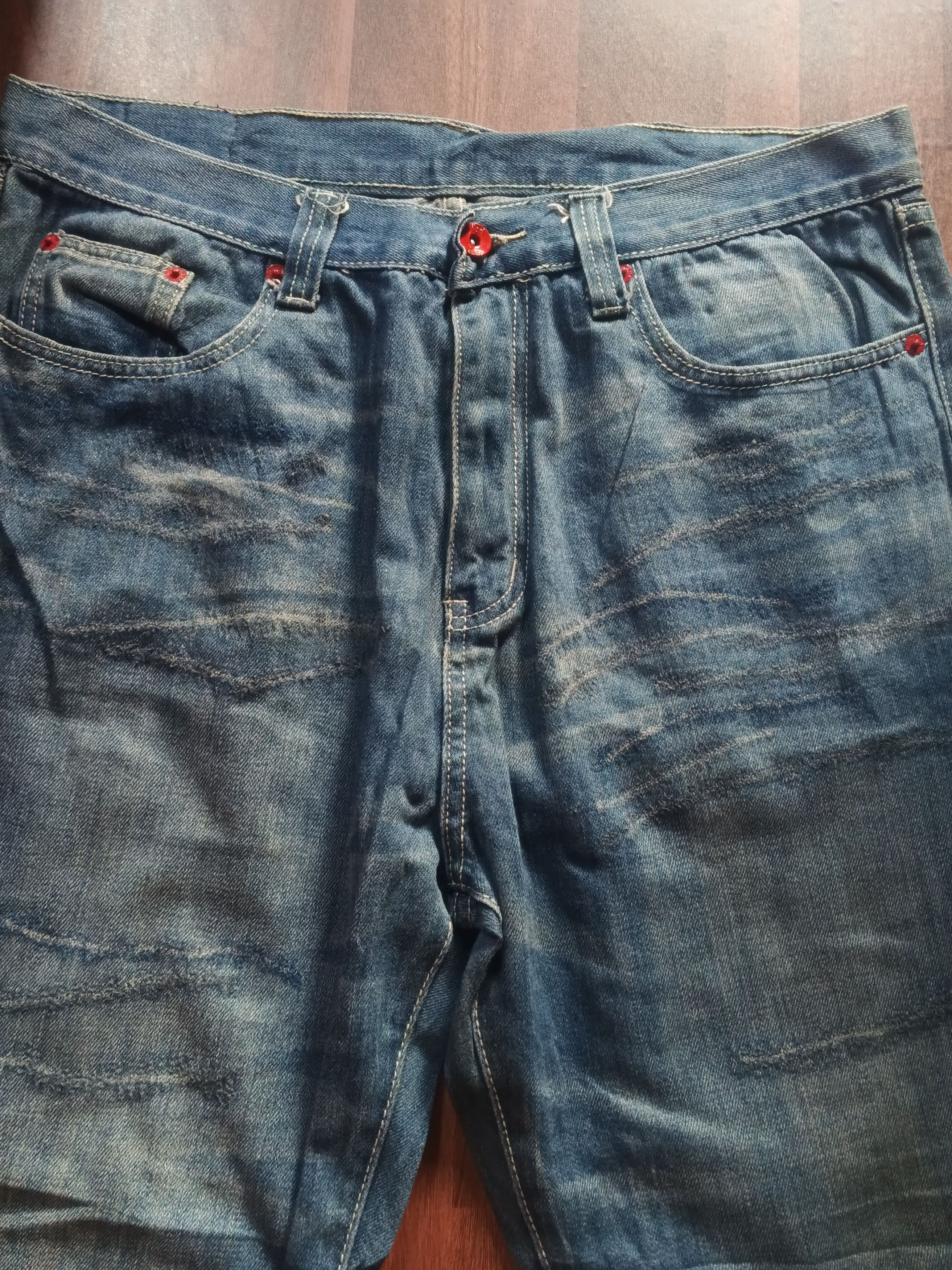 Karl Kani × Vintage Karl Kani Vintage Embroidery Skull Jeans Size US 36 / EU 52 - 6 Thumbnail