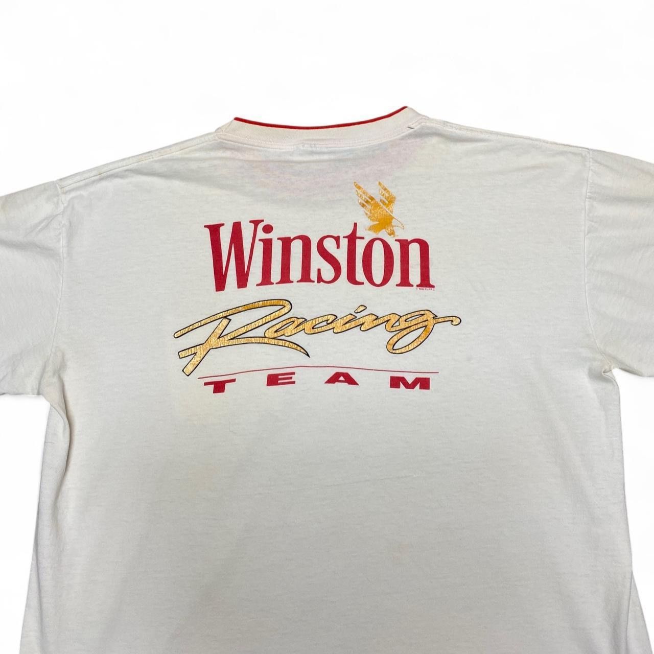 Other Vintage Winston racing Team white and red graphic Tshirt Size US L / EU 52-54 / 3 - 1 Thumbnail