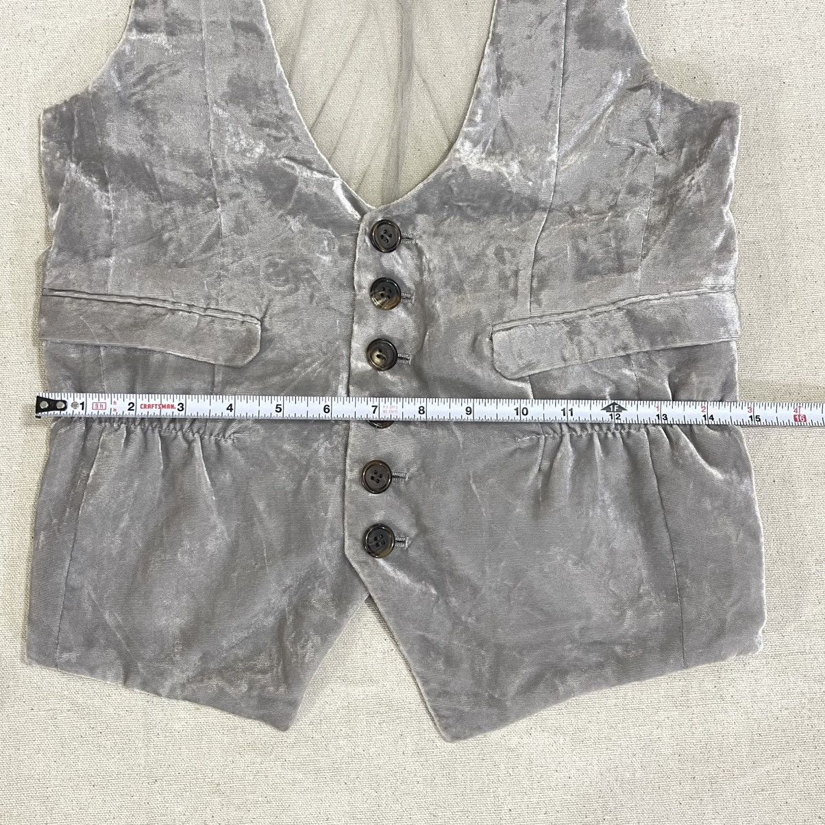 Undercover SS09 Velvet and Sheer Vest / Waistcoat Size S / US 4 / IT 40 - 9 Thumbnail