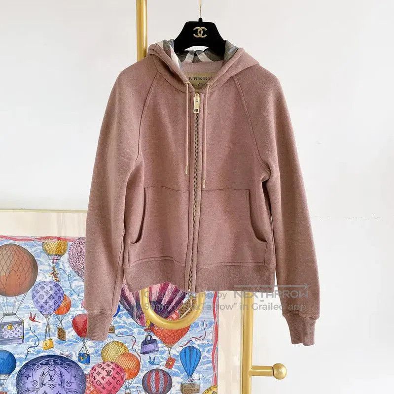 Burberry Burberry Women's Brown Cotton Jacket. Size XS / US 0-2 / IT 36-38 - 1 Thumbnail