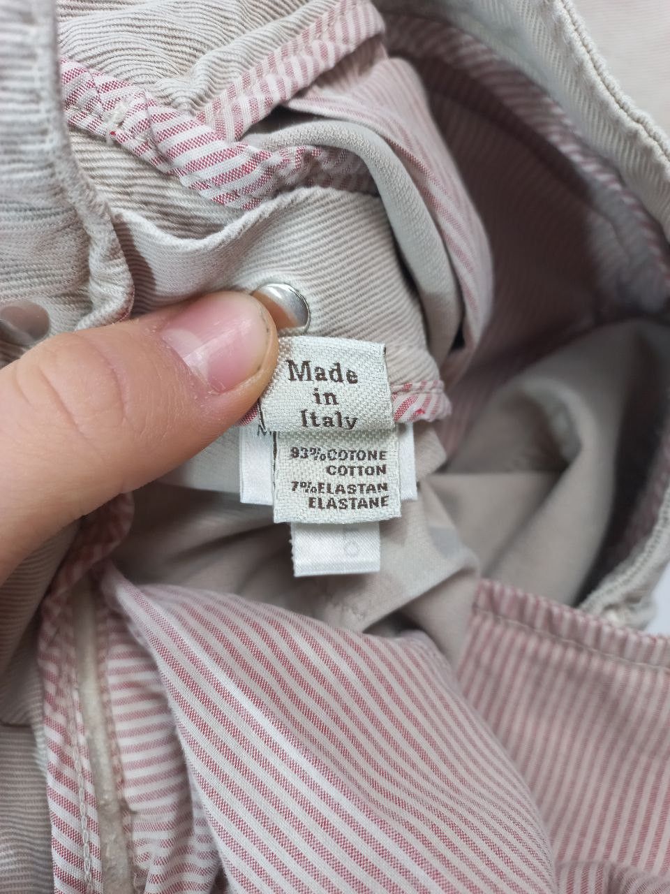 Brunello Cucinelli Rare Brunello Cucinelli Cotton Itali Pants Size 30" / US 8 / IT 44 - 8 Thumbnail