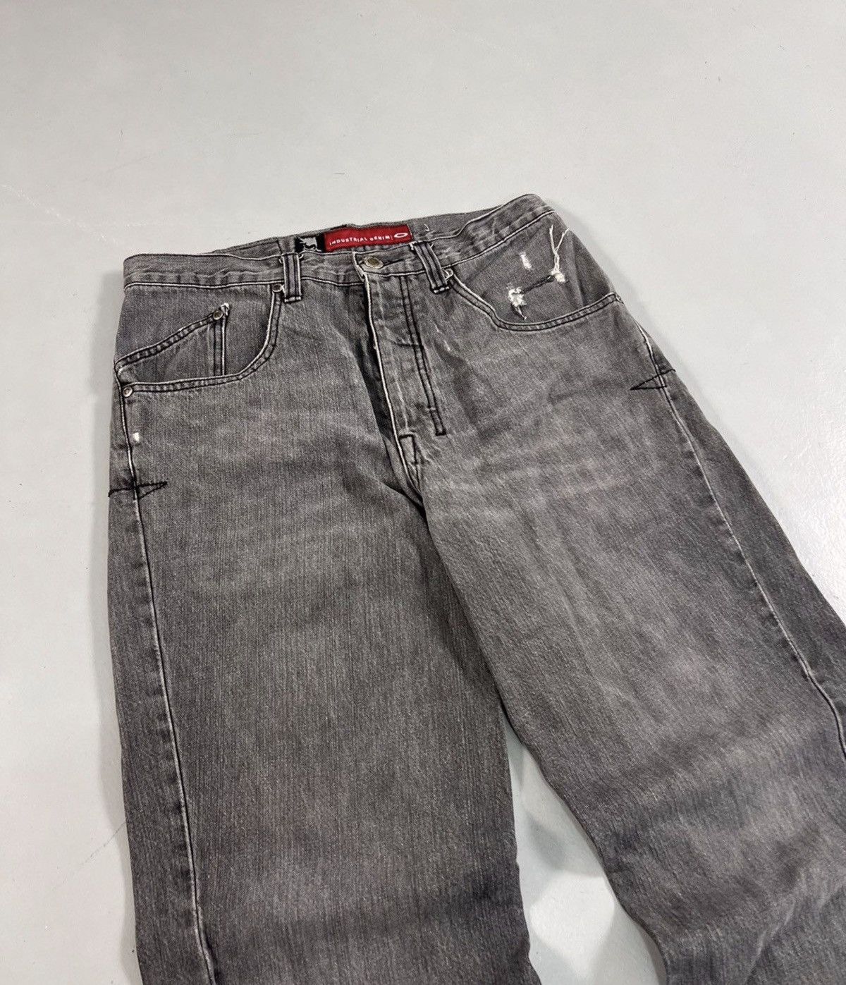 Southpole Vintage oakley industrial denim Size US 34 / EU 50 - 4 Thumbnail