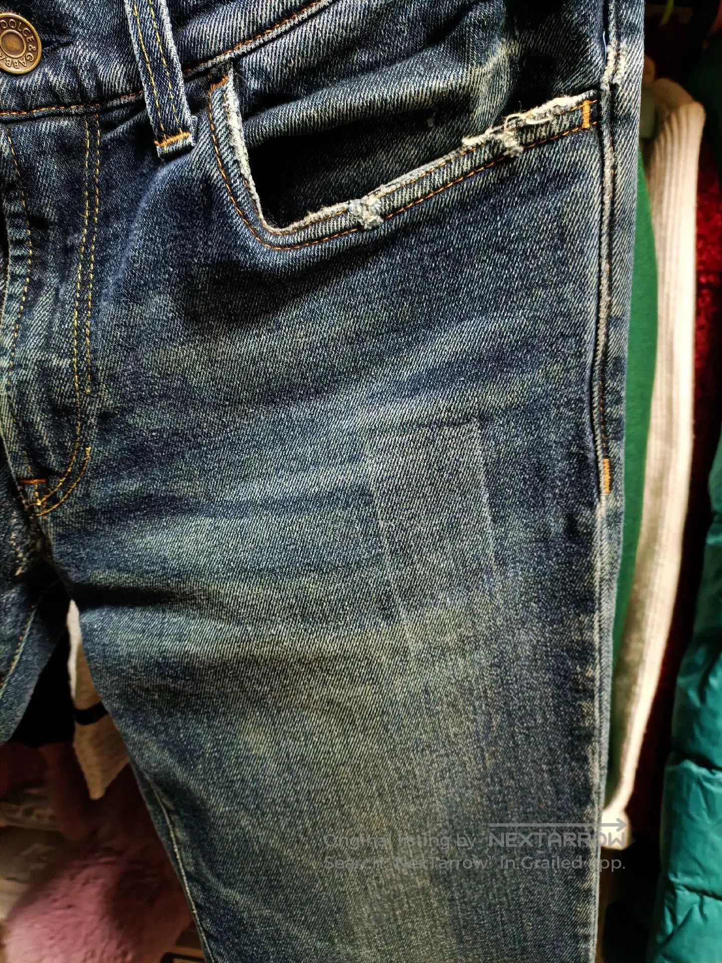 Dolce & Gabbana Dolce&Gabbana Slim Fit Jeans. Size US 30 / EU 46 - 6 Thumbnail