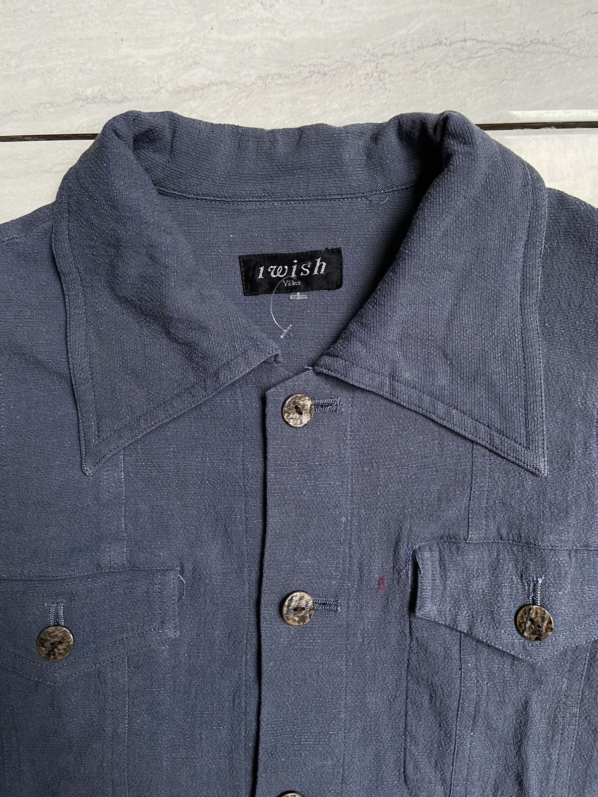 Yohji Yamamoto I WISH By Y’S BIS Crop shirt Size US S / EU 44-46 / 1 - 6 Thumbnail