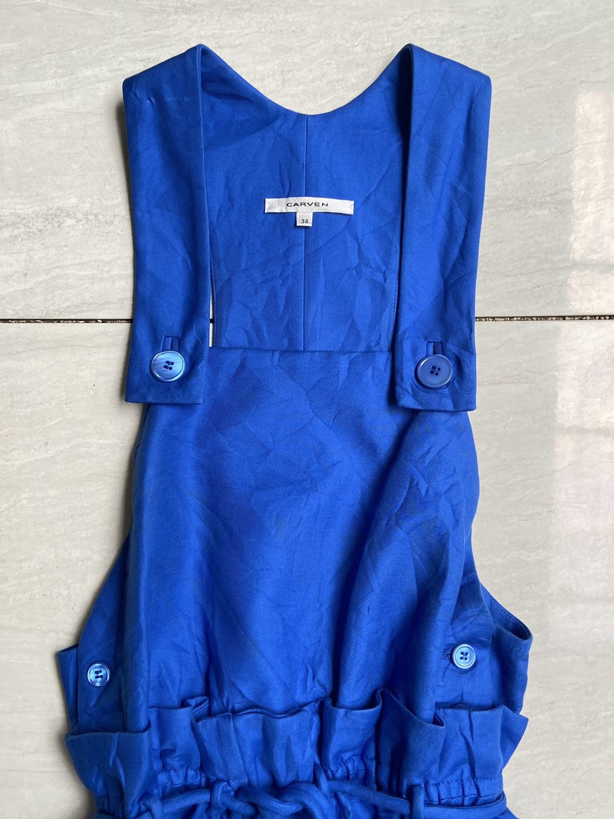 Carven CARVEN Blue Jumpsuit Dress Size 25" / US 0 / IT 36 - 13 Thumbnail