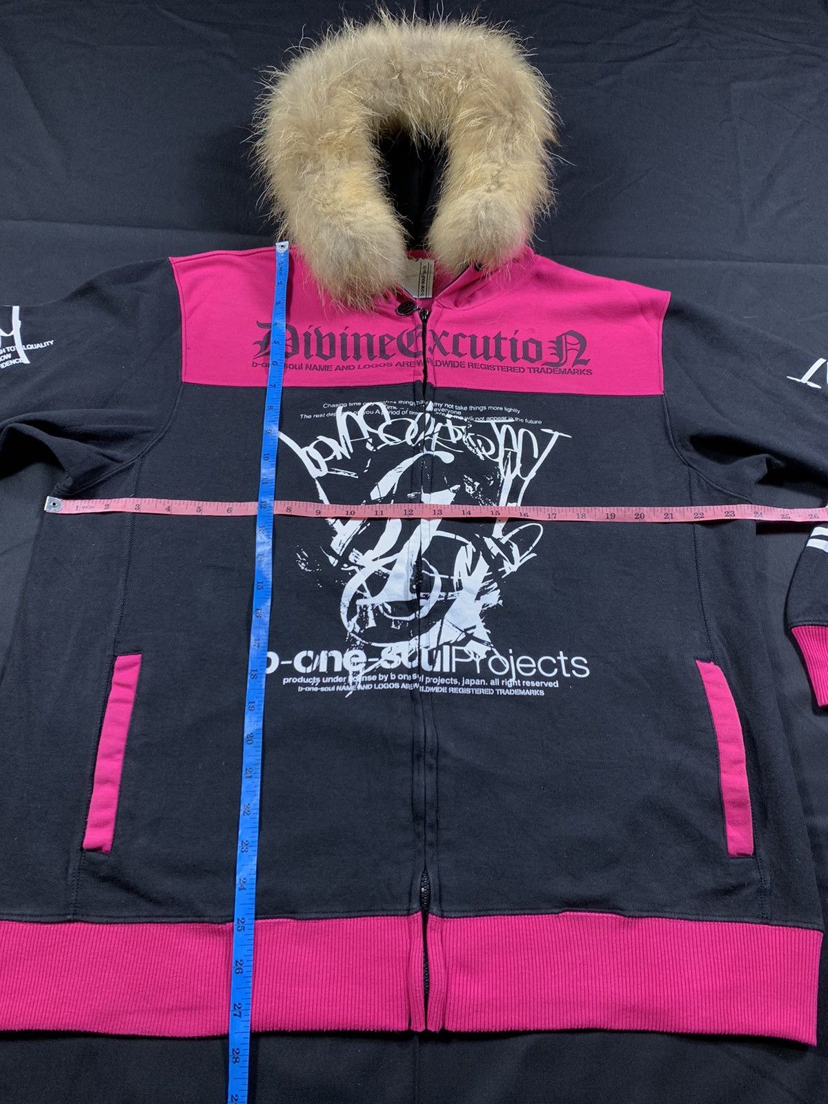 20471120 b-one-soulprojects Fur hoodie zip style Ifsixwasnine lgb Size US XL / EU 56 / 4 - 8 Thumbnail