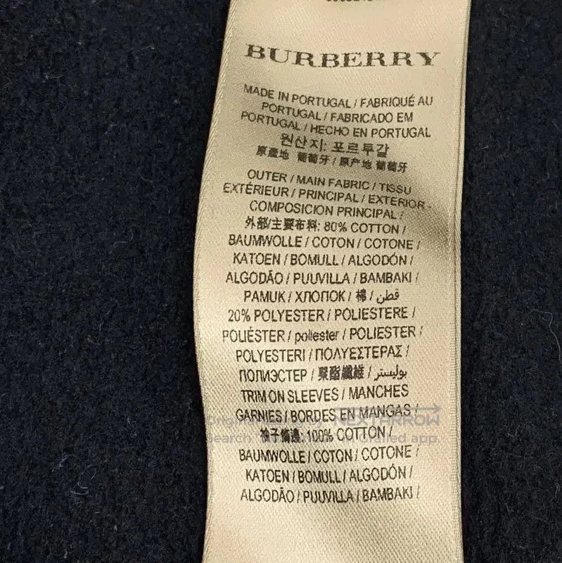 Burberry Burberry Black Cotton Women's Sweatshirt. Size XS / US 0-2 / IT 36-38 - 6 Thumbnail