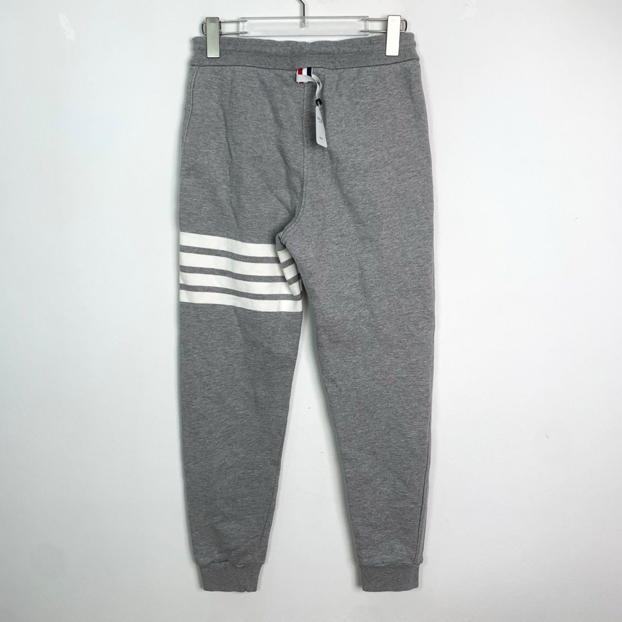 Thom Browne Thom Browne Gray Casual Sweatpants With Classic Four-Bar Str Size US 40 / EU 56 - 6 Thumbnail