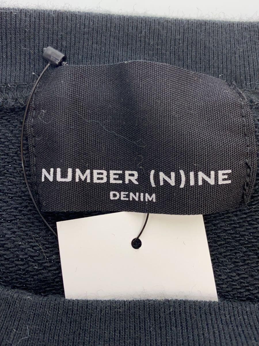 Number (N)ine Logo Boxy Crewneck Sweatshirt Size US L / EU 52-54 / 3 - 5 Thumbnail