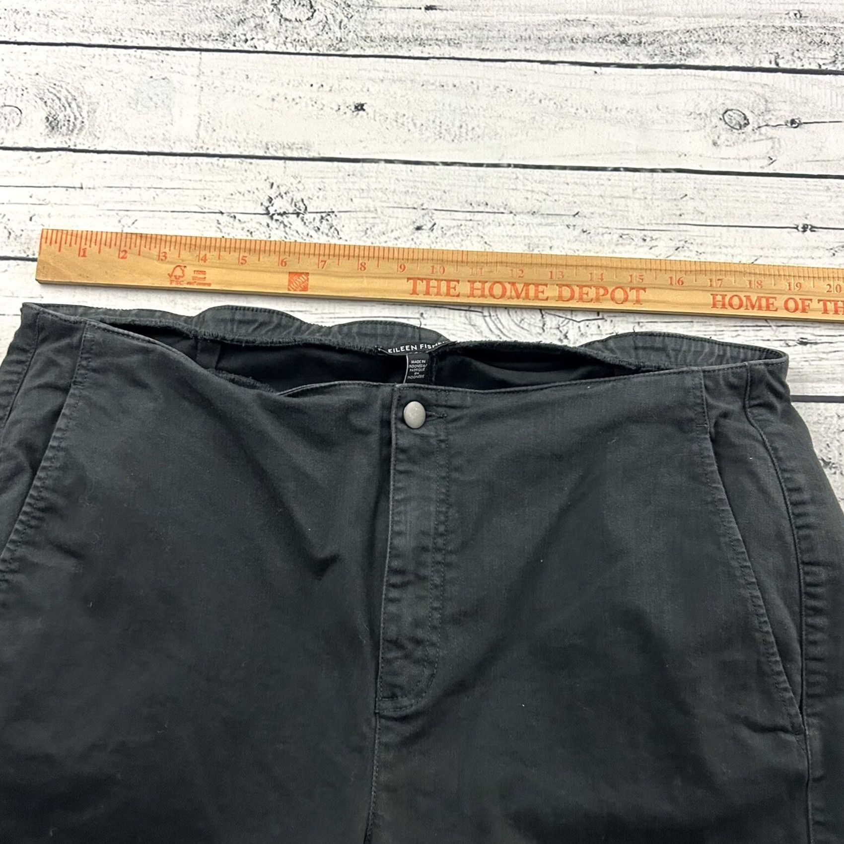 Eileen Fisher Eileen Fisher Pants Women's XL Black Size 40" / US 18 - 3 Thumbnail