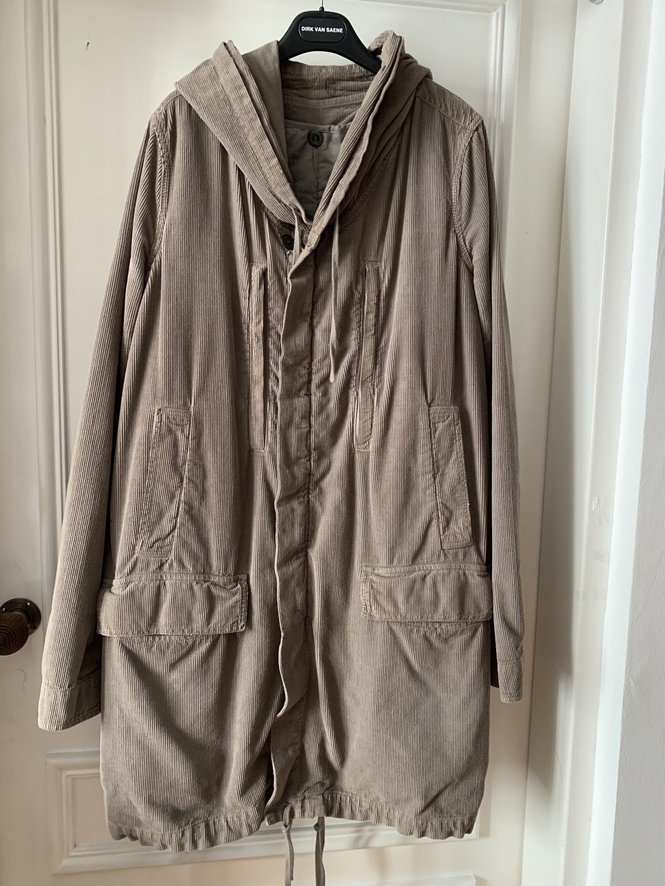 image of Rick Owens Drkshdw Parka-New Condition in Mix, Men's (Size Small)