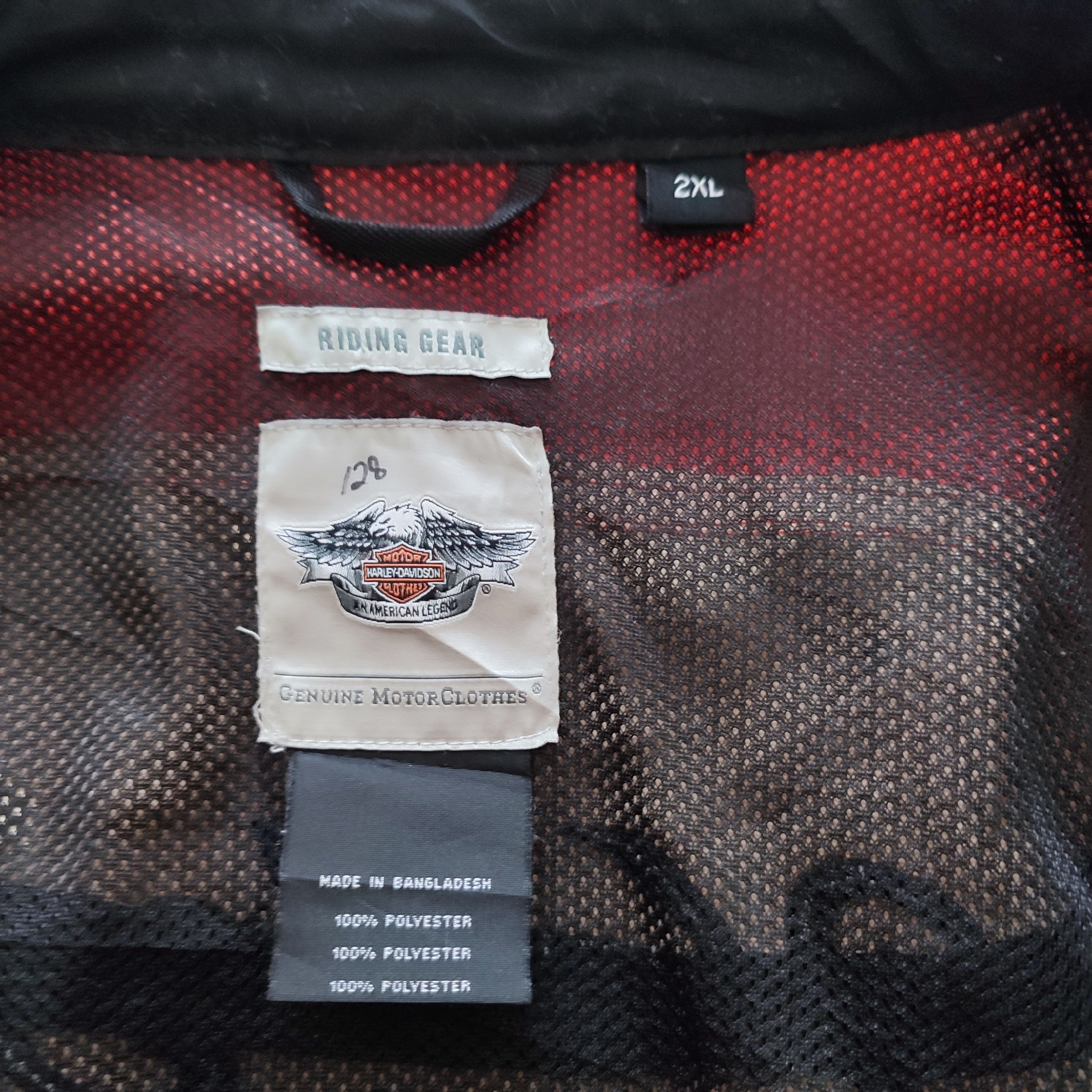 Harley Davidson × NASCAR 🔥STEALS🔥Very Rare Harley Davidson Wing Rider Jacket Size US L / EU 52-54 / 3 - 6 Thumbnail