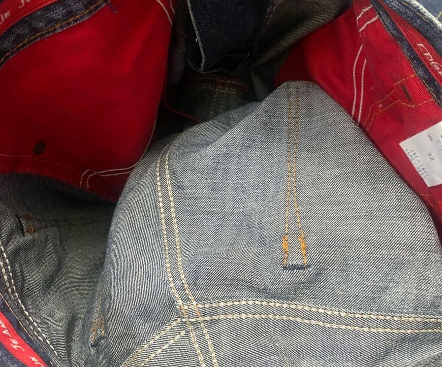 Edwin 💥BEST OFFER💥VINTAGE EDWIN EDGE BLUE DENIM Size US 34 / EU 50 - 9 Thumbnail