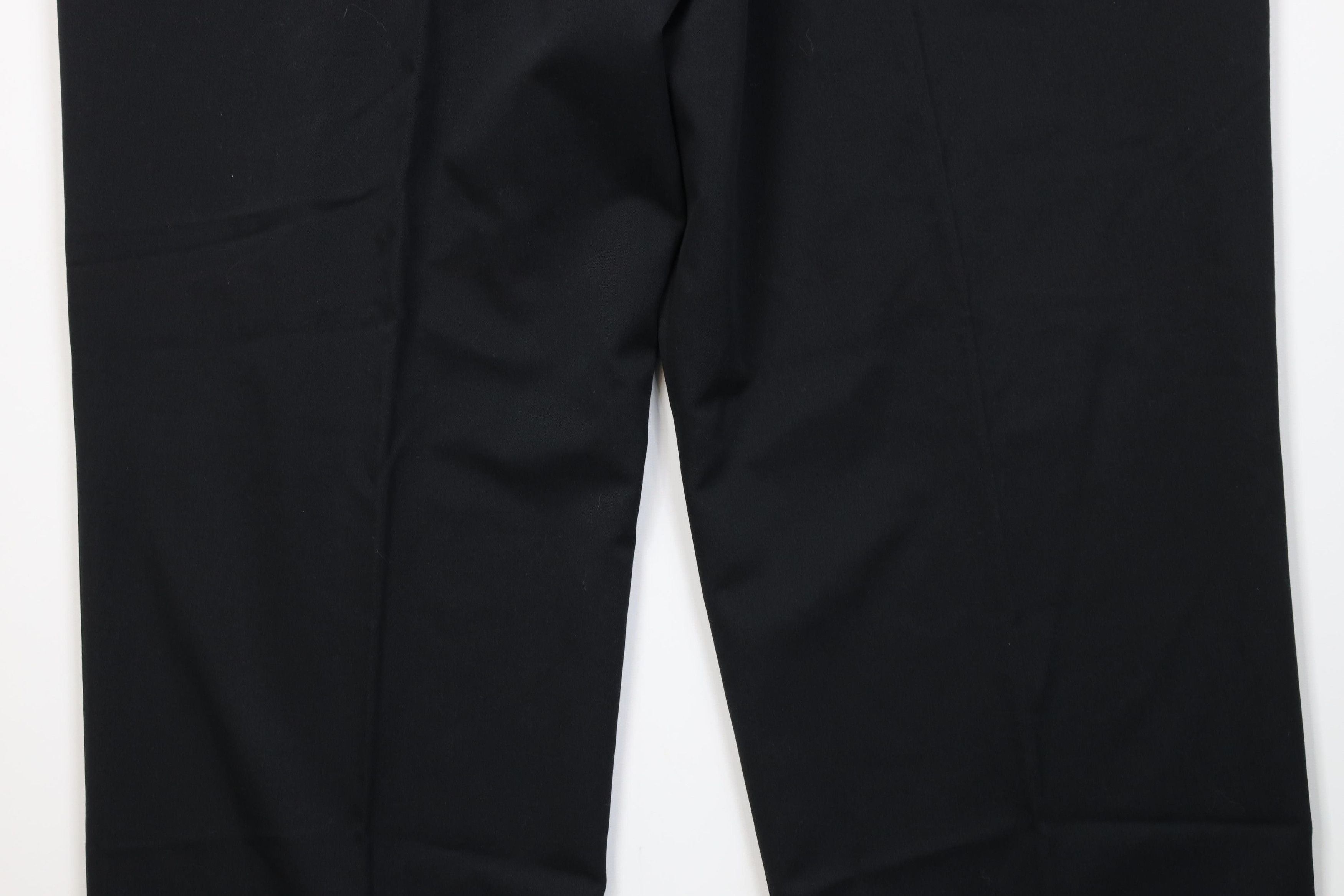Vintage Vintage 90s Streetwear Flared Wide Leg Chino Pants Black Size US 40 / EU 56 - 10 Thumbnail