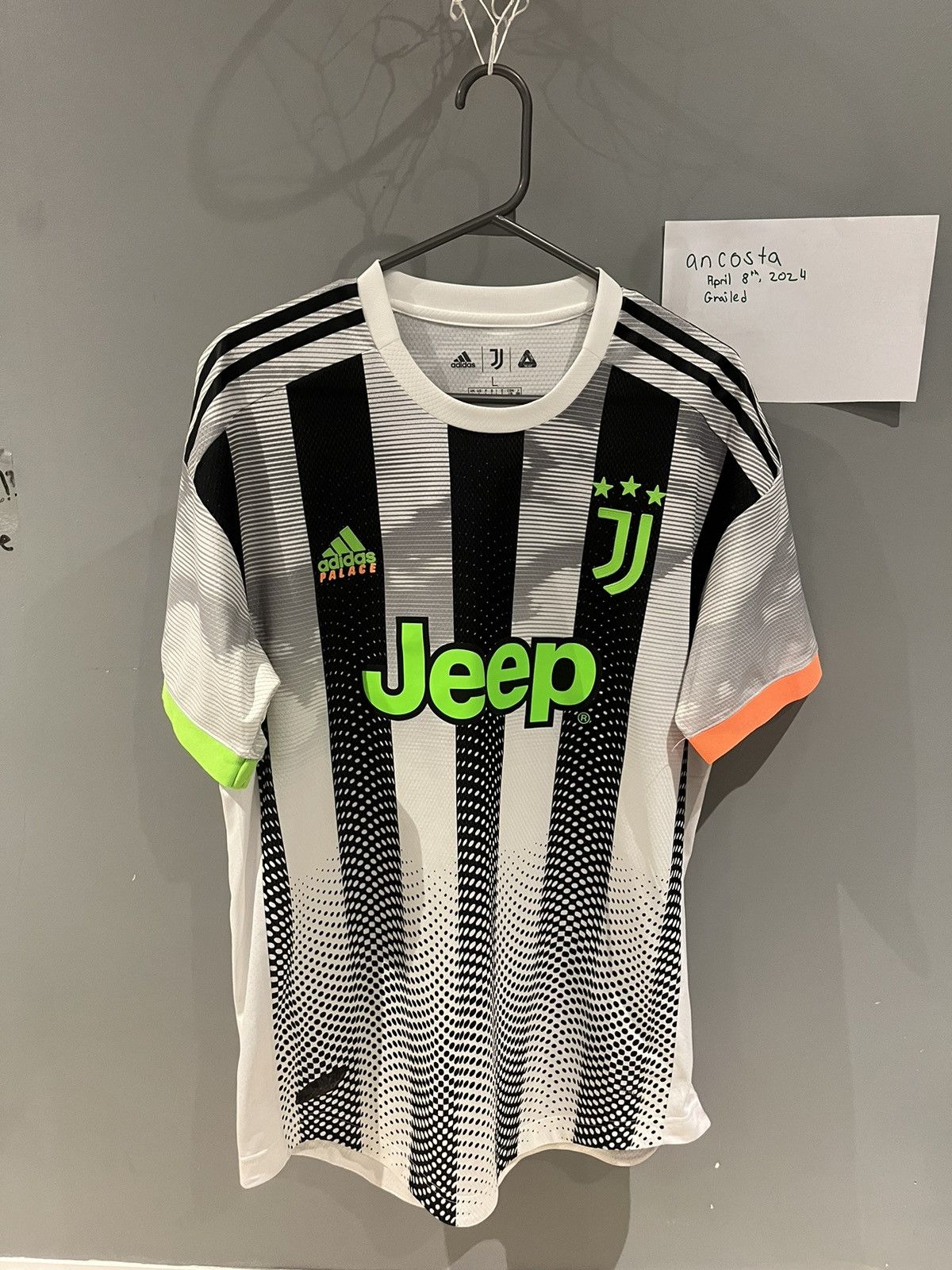 Adidas × Palace Juventus Palace 4th Jersey | Grailed