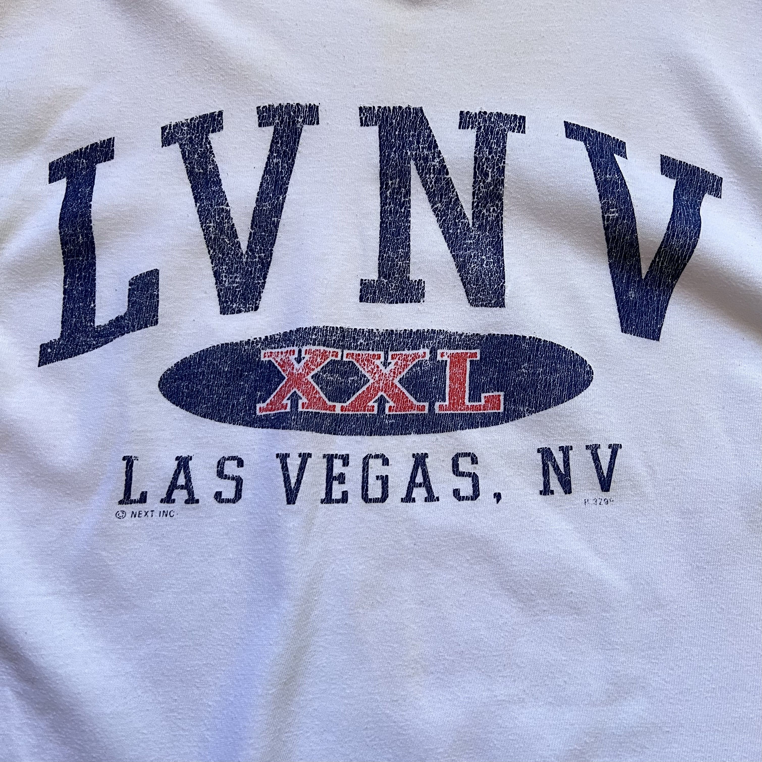 Vintage VINTAGE 90s Las Vegas Nevada Single Stitch T-shirt Men XXL Size US XXL / EU 58 / 5 - 2 Thumbnail