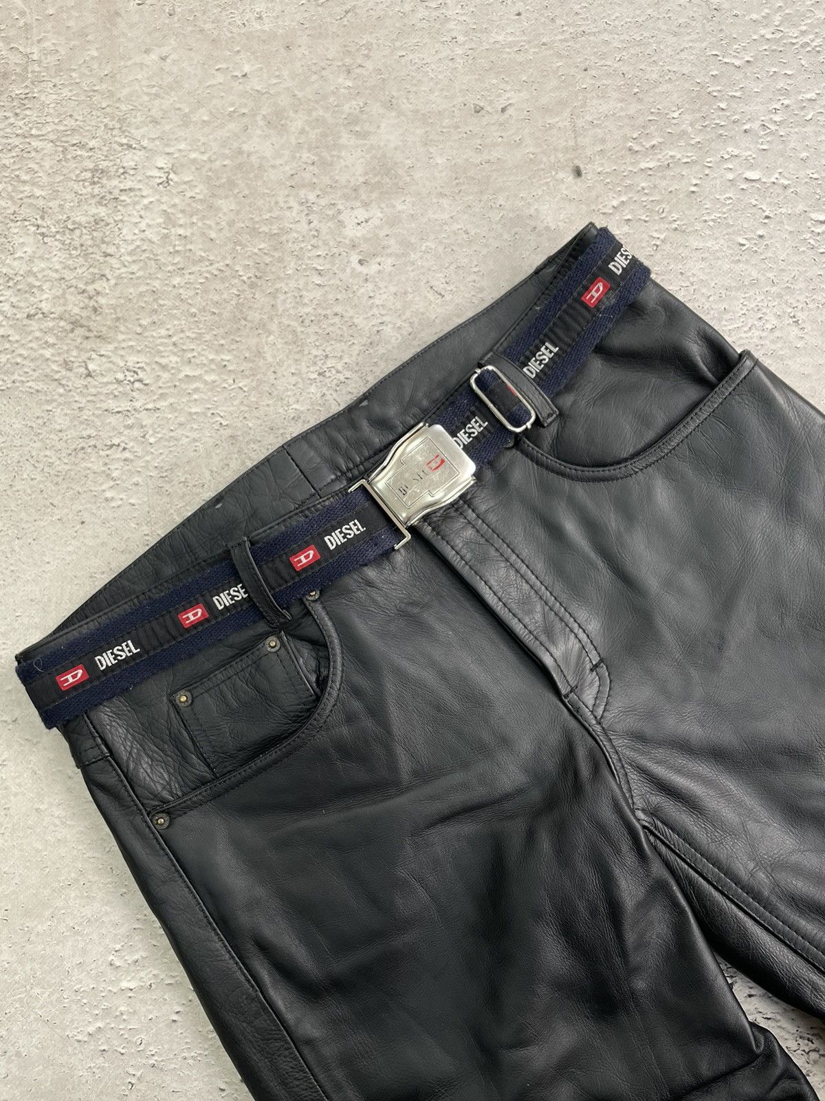 Diesel × Japanese Brand × Vintage VINTAGE MONOGRAM CANVAS DIESEL HYPE BELT Y2K Size ONE SIZE - 3 Thumbnail