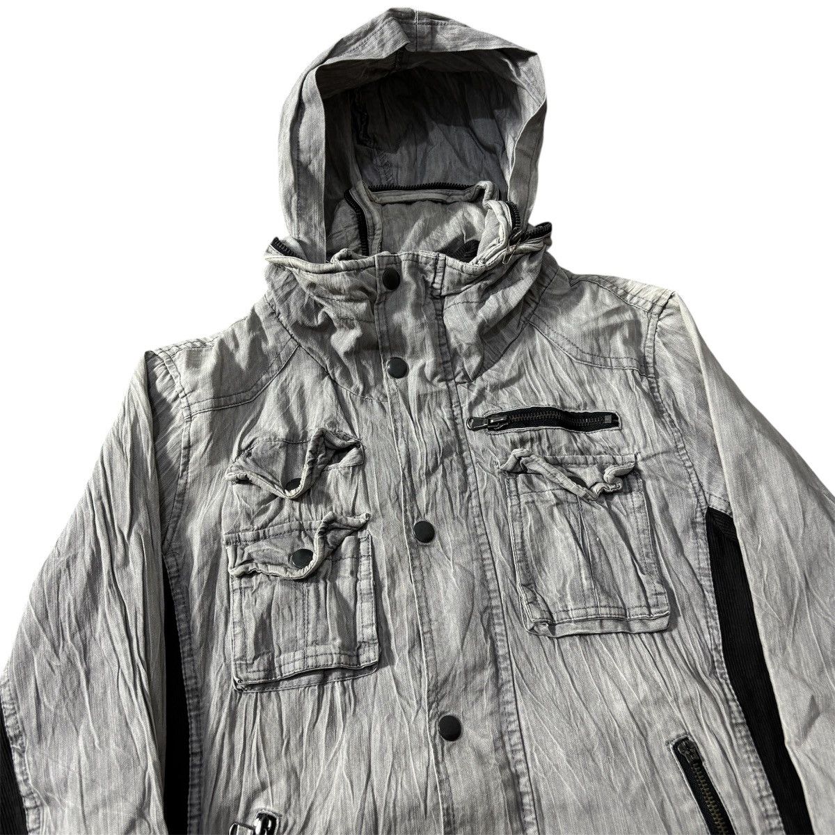 Japanese Brand 🇯🇵Semantic design retro punk jacket🇯🇵 Size US M / EU 48-50 / 2 - 4 Thumbnail