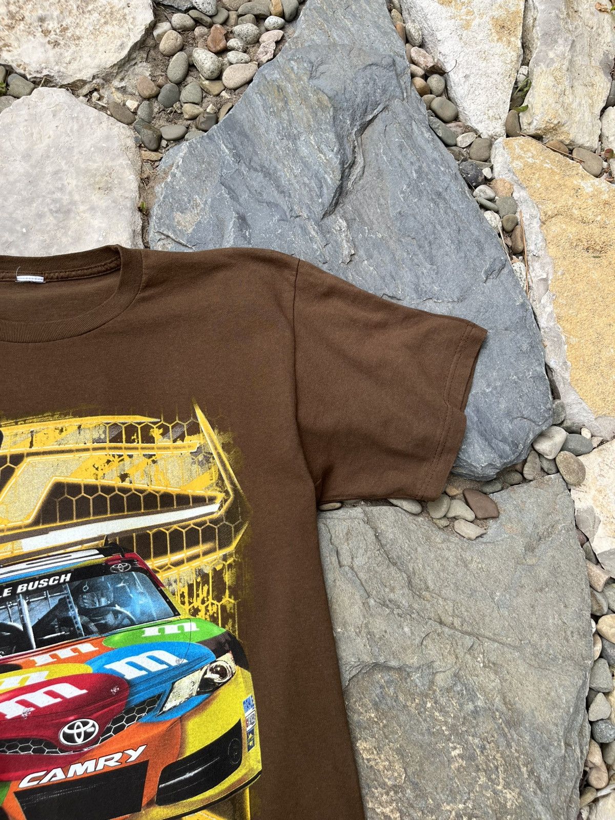 NASCAR × Vintage Vintage NASCAR M&Ms Kyle Busch moto t-shirt 18 toyota cars Size US L / EU 52-54 / 3 - 4 Thumbnail