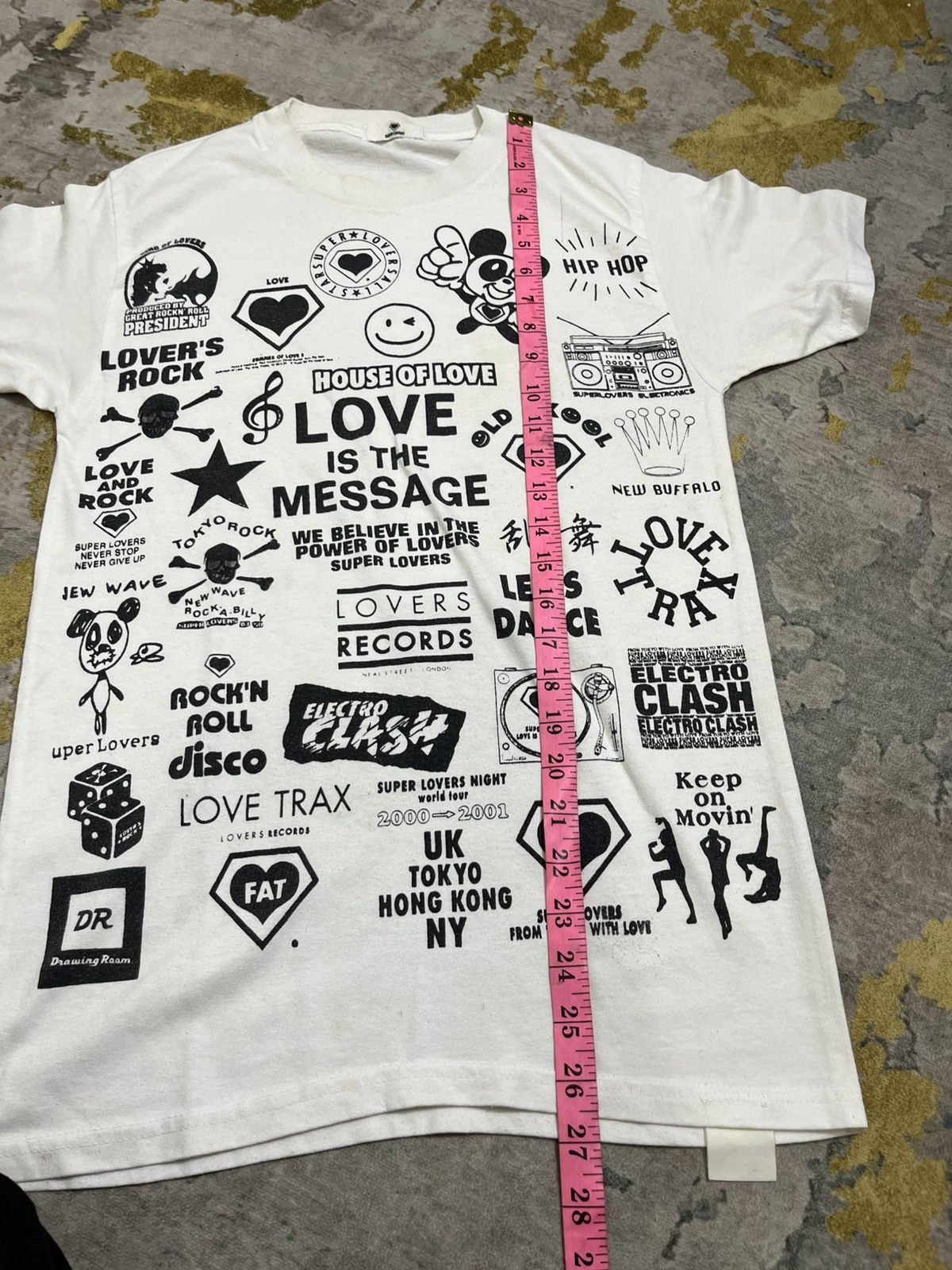 Super Lovers Vintage SuperLovers Lovers Rock tshirt Size US S / EU 44-46 / 1 - 8 Thumbnail