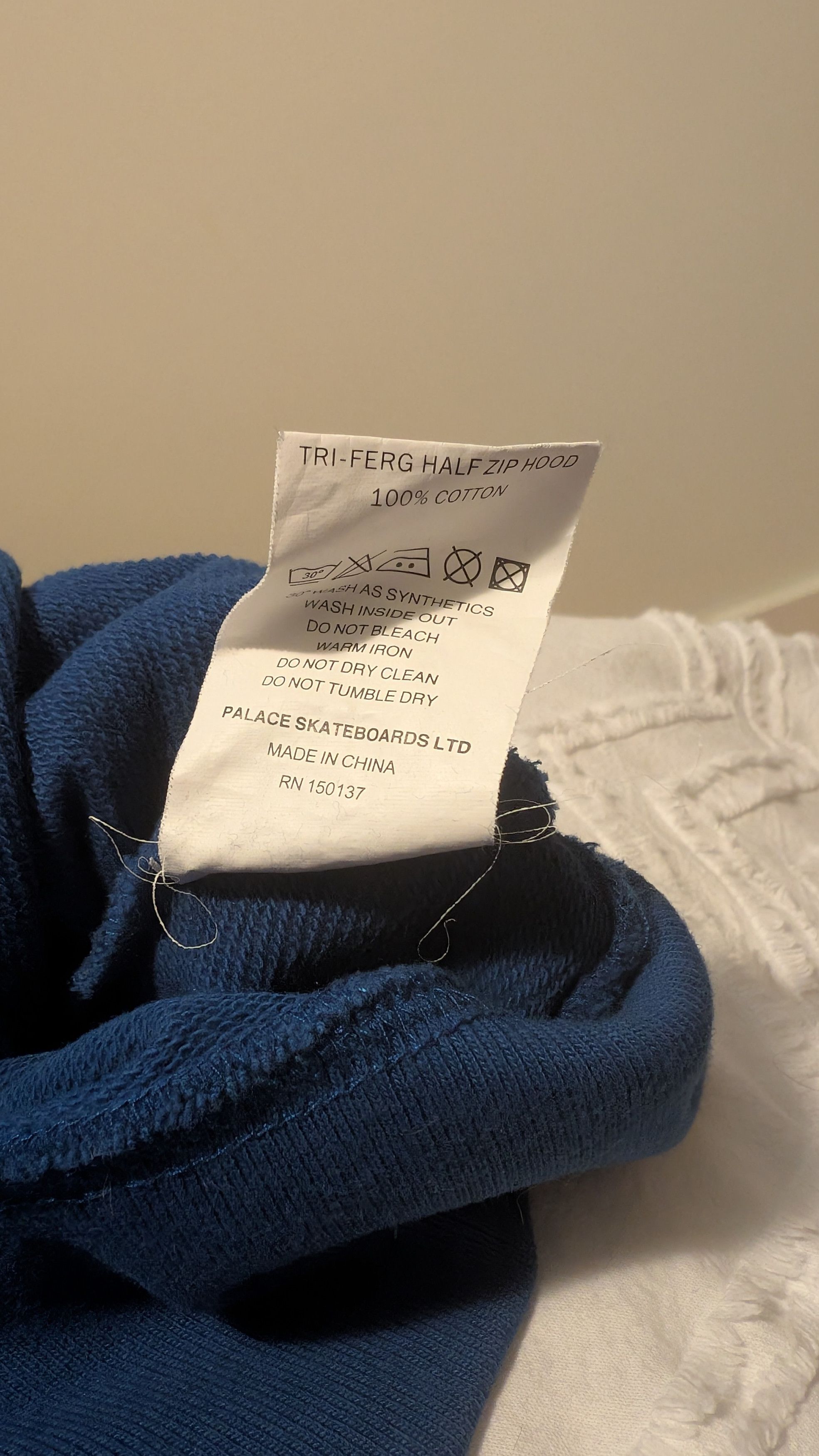 Palace Palace Tri-Ferg Hoodie Blue Size US L / EU 52-54 / 3 - 7 Thumbnail