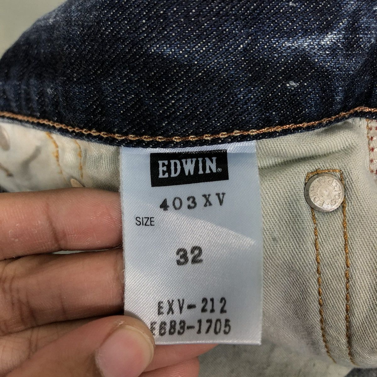 Japanese Brand × Vintage 🔥VINTAGE DENIM JEANS EDWIN JAPAN MADE ISSEY MIYAKE Size US 36 / EU 52 - 17 Thumbnail