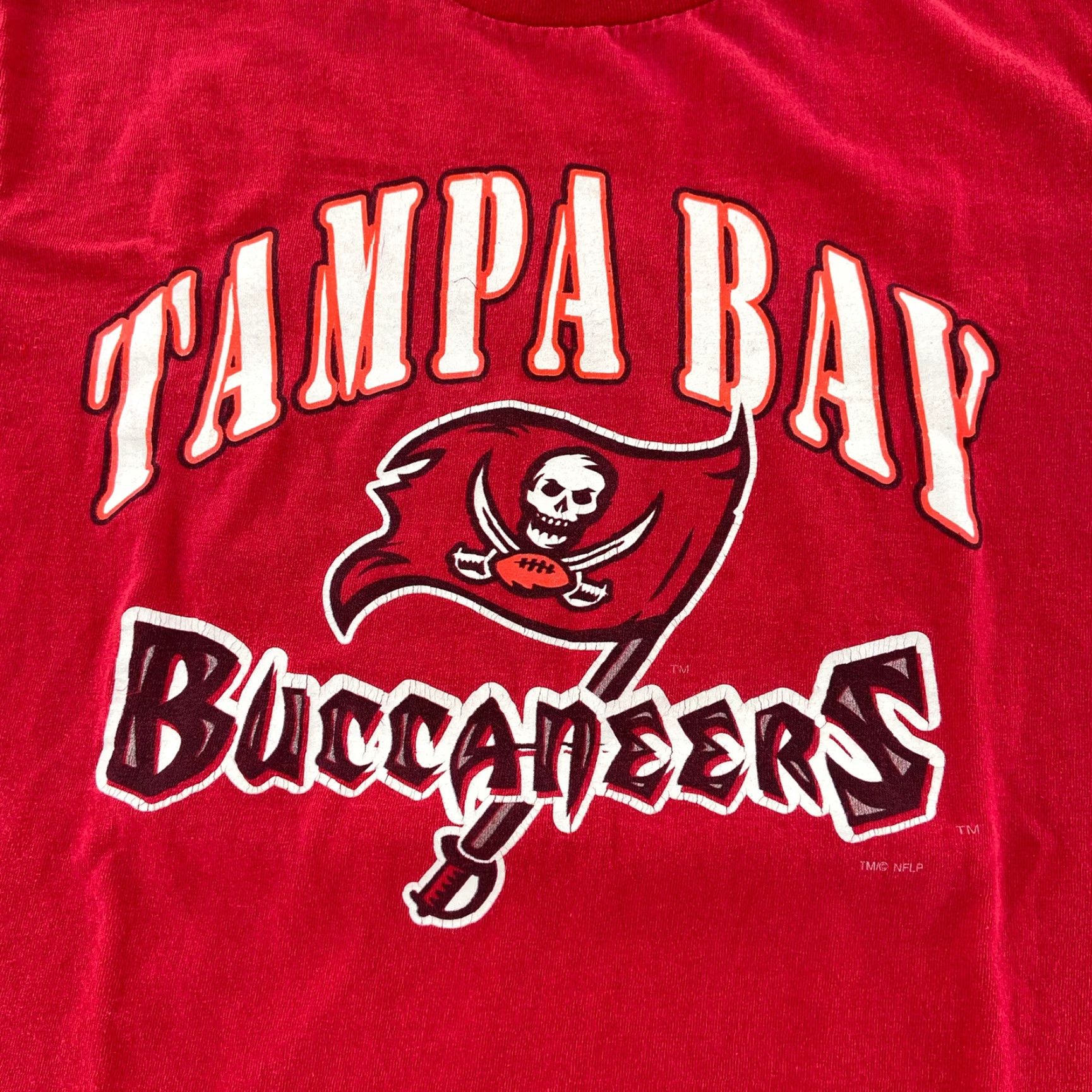 Vintage Vintage Tampa Bay Buccaneers T-Shirt Adult Large Red NFL 90s Warrick Dunn Logo Men Size US L / EU 52-54 / 3 - 4 Thumbnail