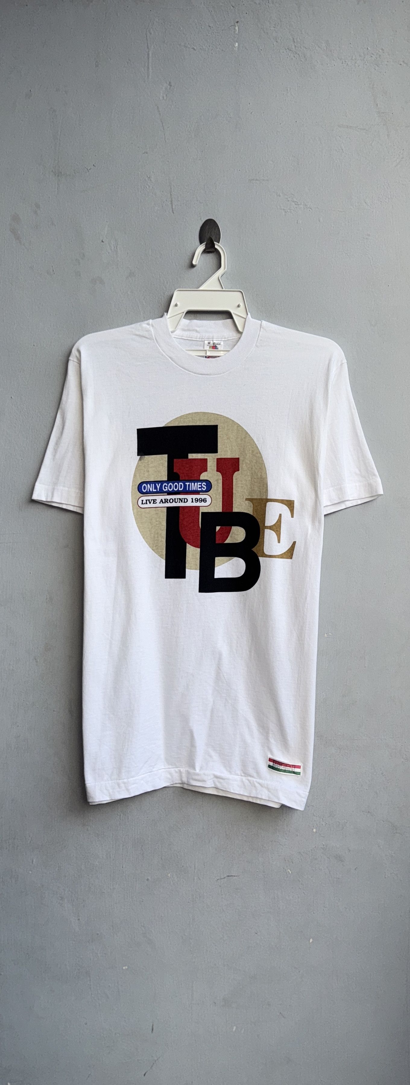 Vintage Tube Only Good Times Live Around 1996 Vintage Shirt Size US M / EU 48-50 / 2 - 1 Thumbnail