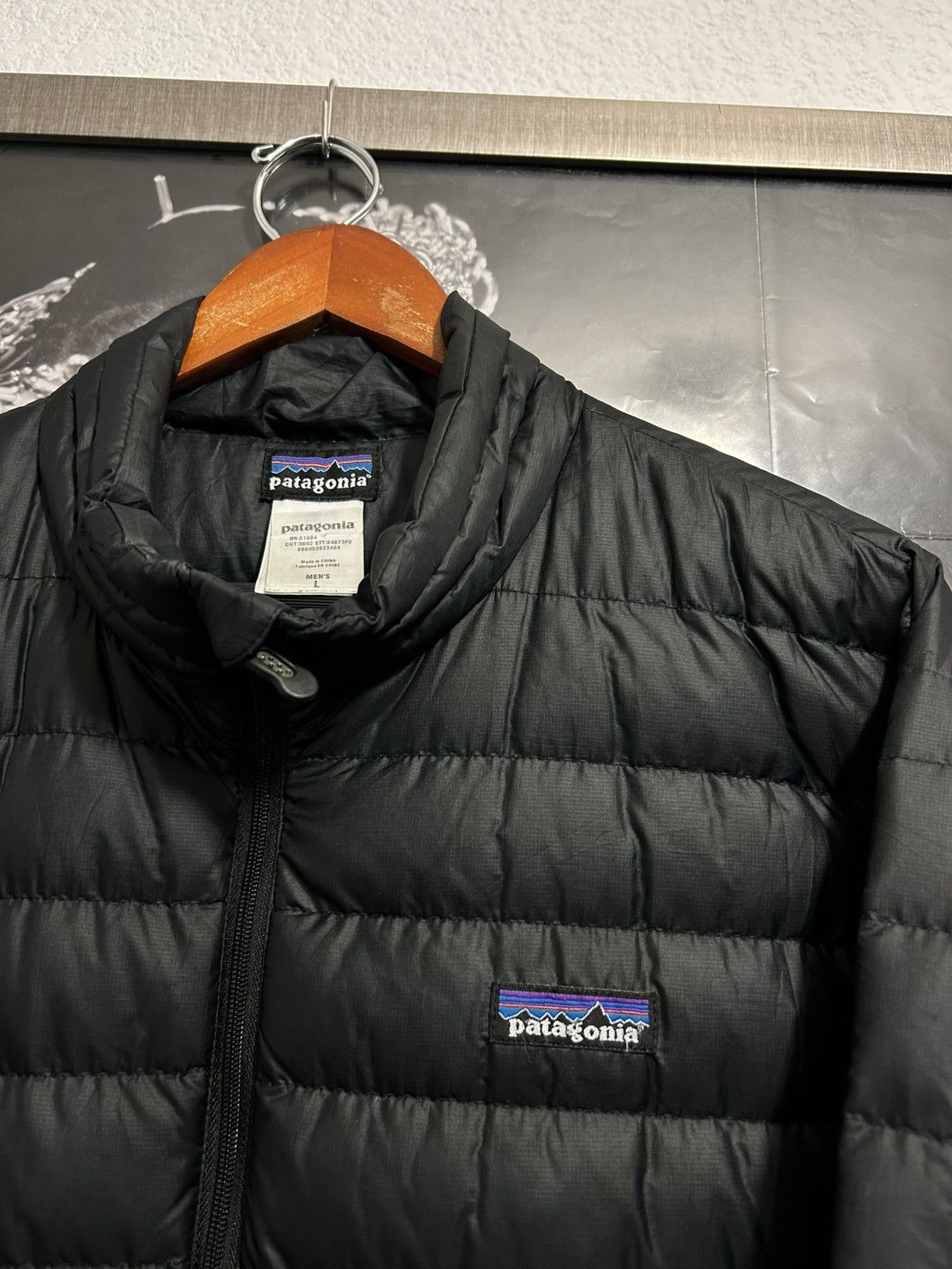 Patagonia × Vintage 2001 Patagonia Down Jacket Size US L / EU 52-54 / 3 - 4 Thumbnail