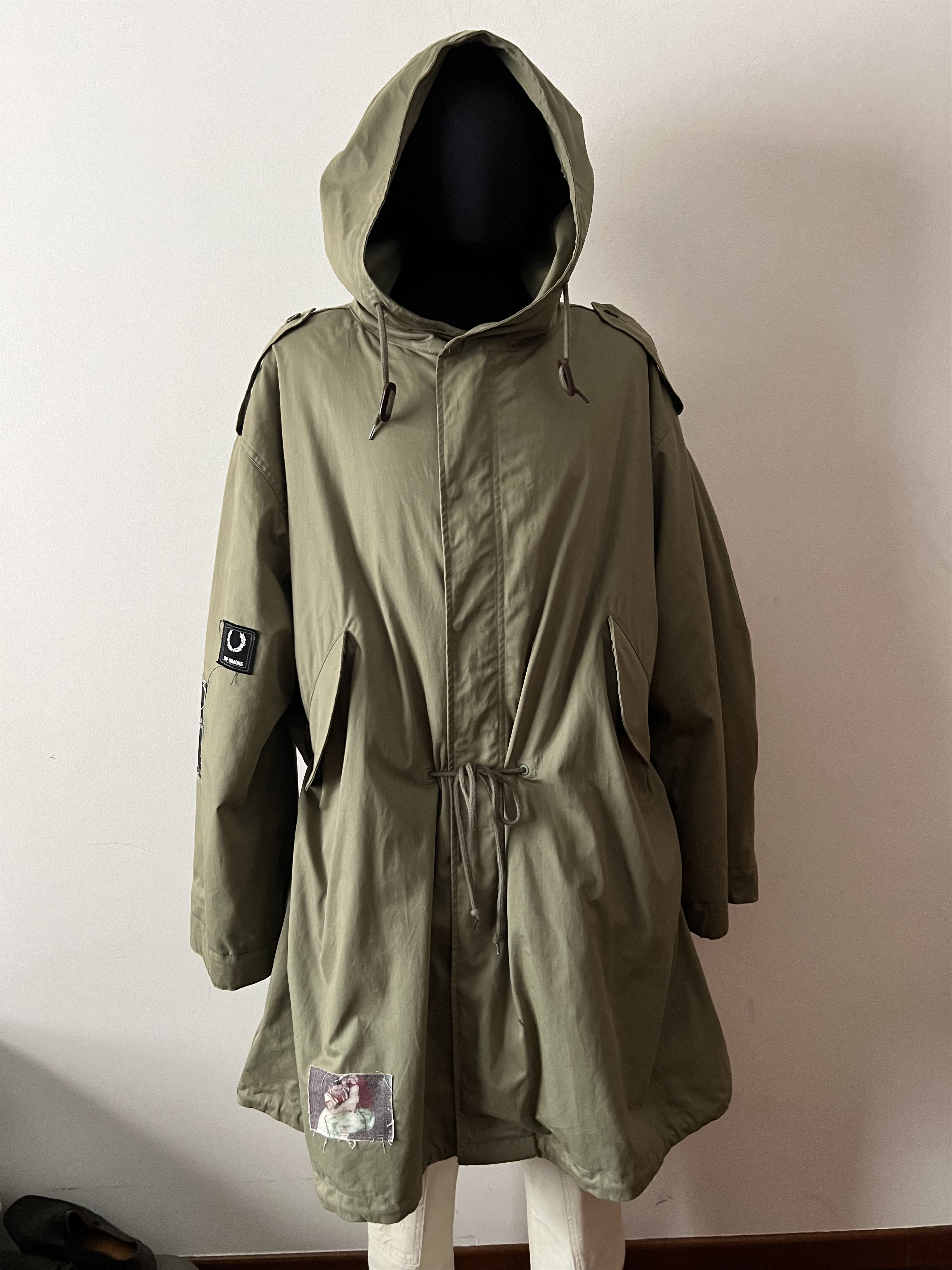Fred Perry × Raf Simons Raf Simons Detachable Liner Parka Size US L / EU 52-54 / 3 - 11 Thumbnail
