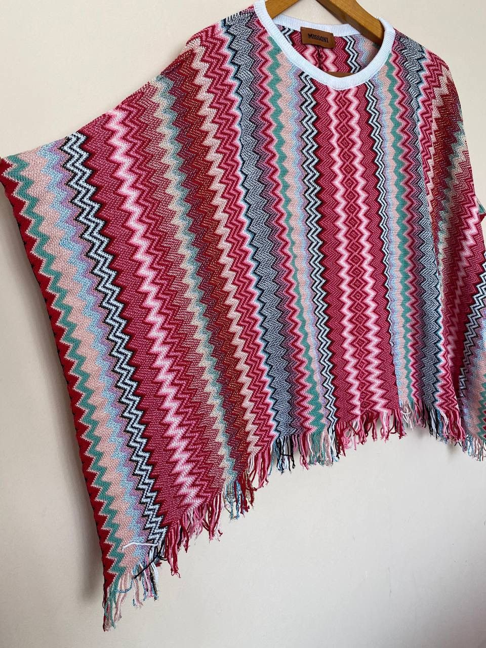 Missoni Missoni Fringe Zigzag Crop Poncho Size ONE SIZE - 2 Thumbnail