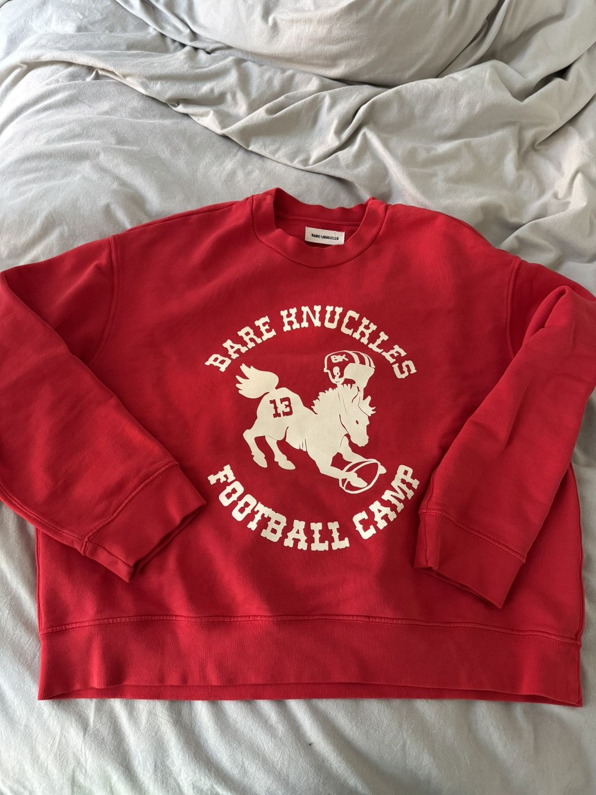 Bare Knuckles Bare knuckles Football Camp Crewneck Size US L / EU 52-54 / 3 - 1 Thumbnail