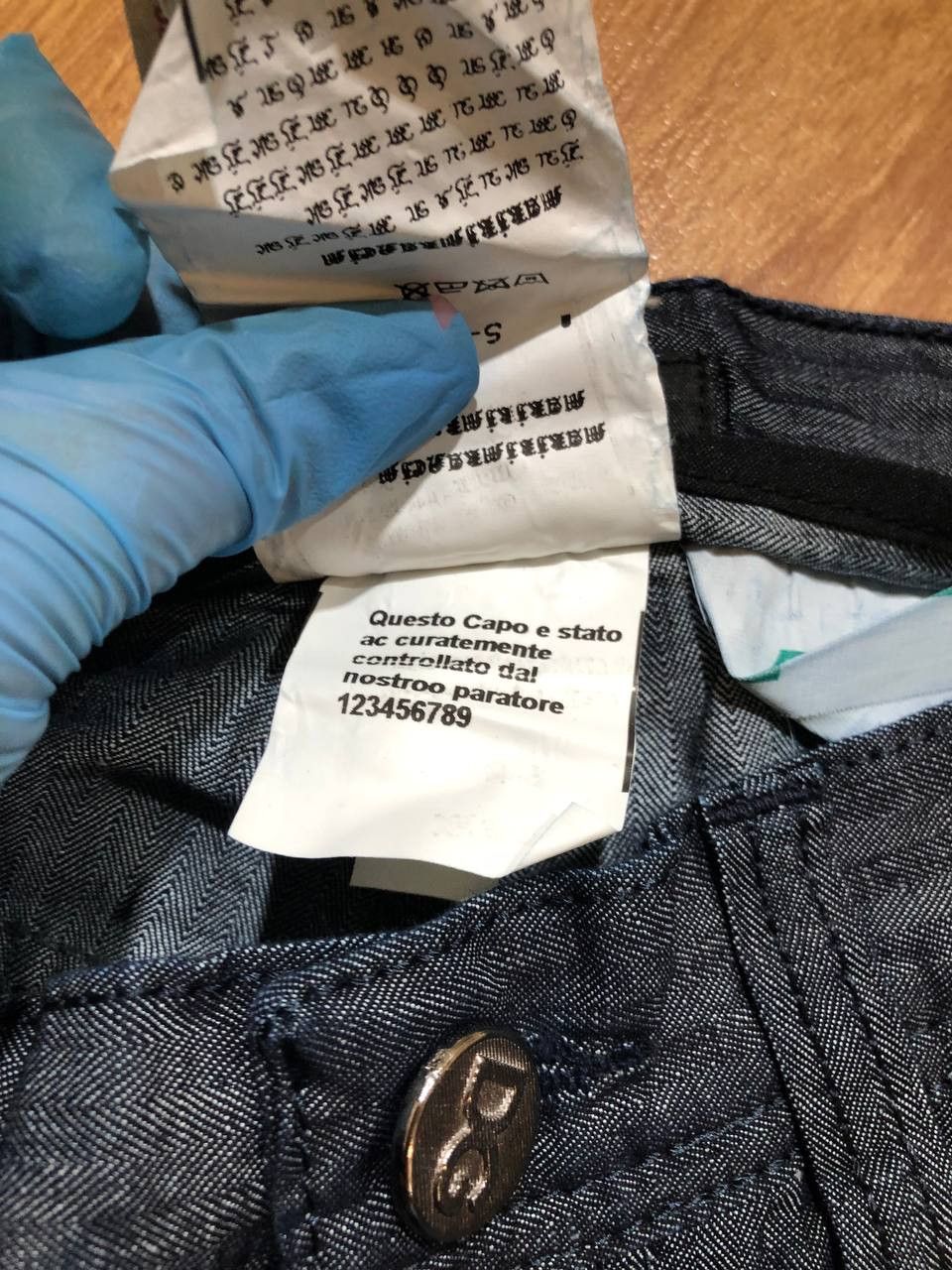 Dolce & Gabbana DOLCE & GABBANA Jeans Cotton Stretch Denim Size US 33 - 4 Thumbnail