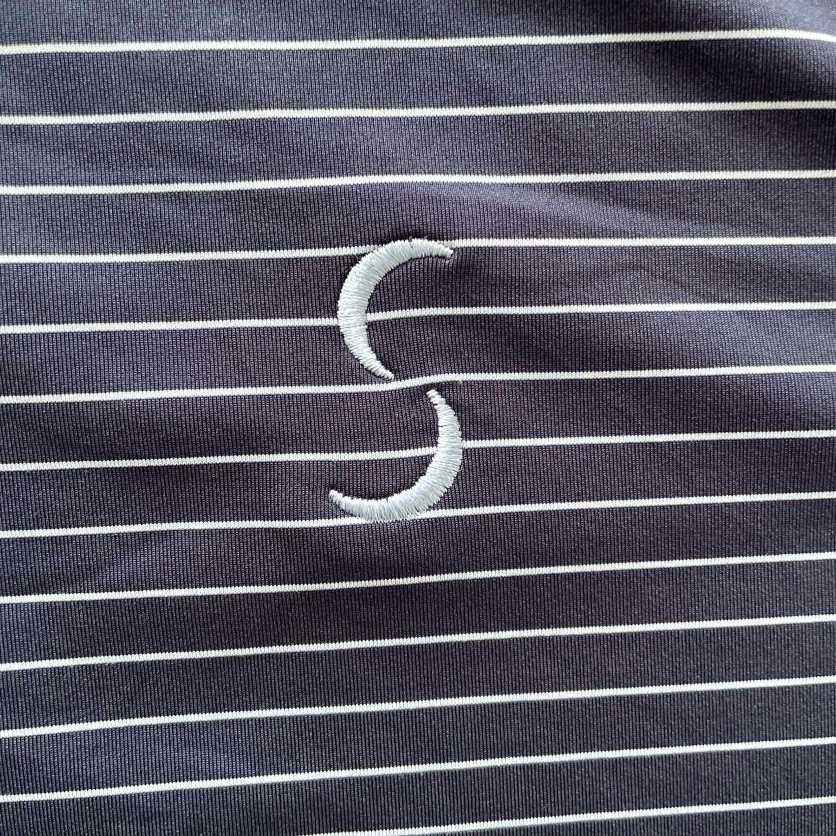 Peter Millar Peter Millar Summer Comfort Striped Performance Golf Polo Mens XL Relaxed Fit Polo Size US XL / EU 56 / 4 - 4 Thumbnail