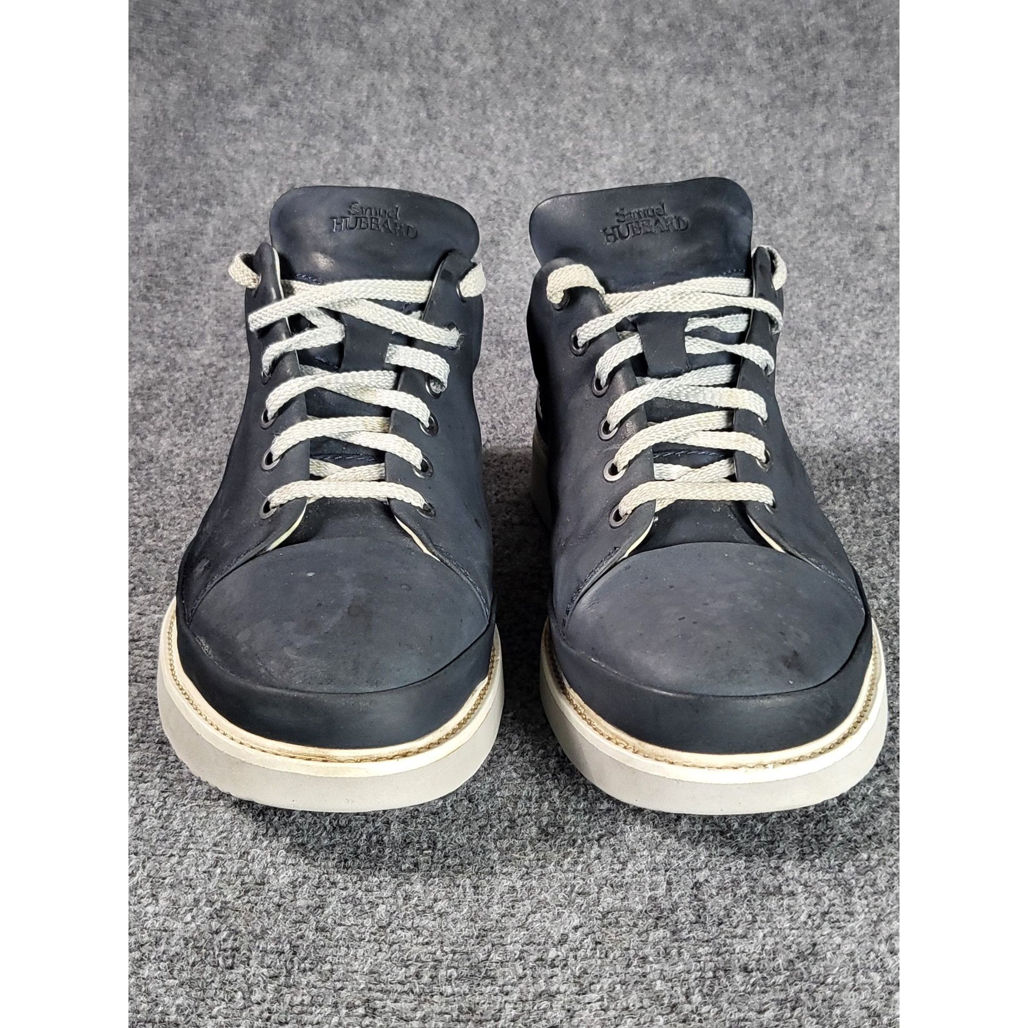 Samuel Hubbard Samuel Hubbard Fast Navy Nubuck Leather Cap Men Sz 12 Vibram Size US 12 / EU 45 - 3 Thumbnail