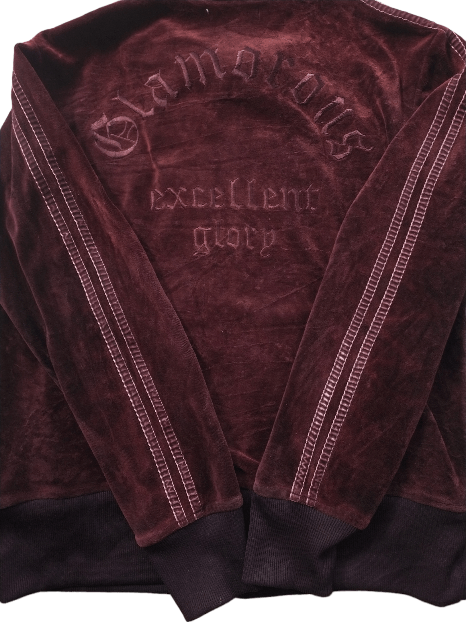 Japanese Brand Semantic Design Glamorous Bomber Velvet Size US M / EU 48-50 / 2 - 2 Thumbnail