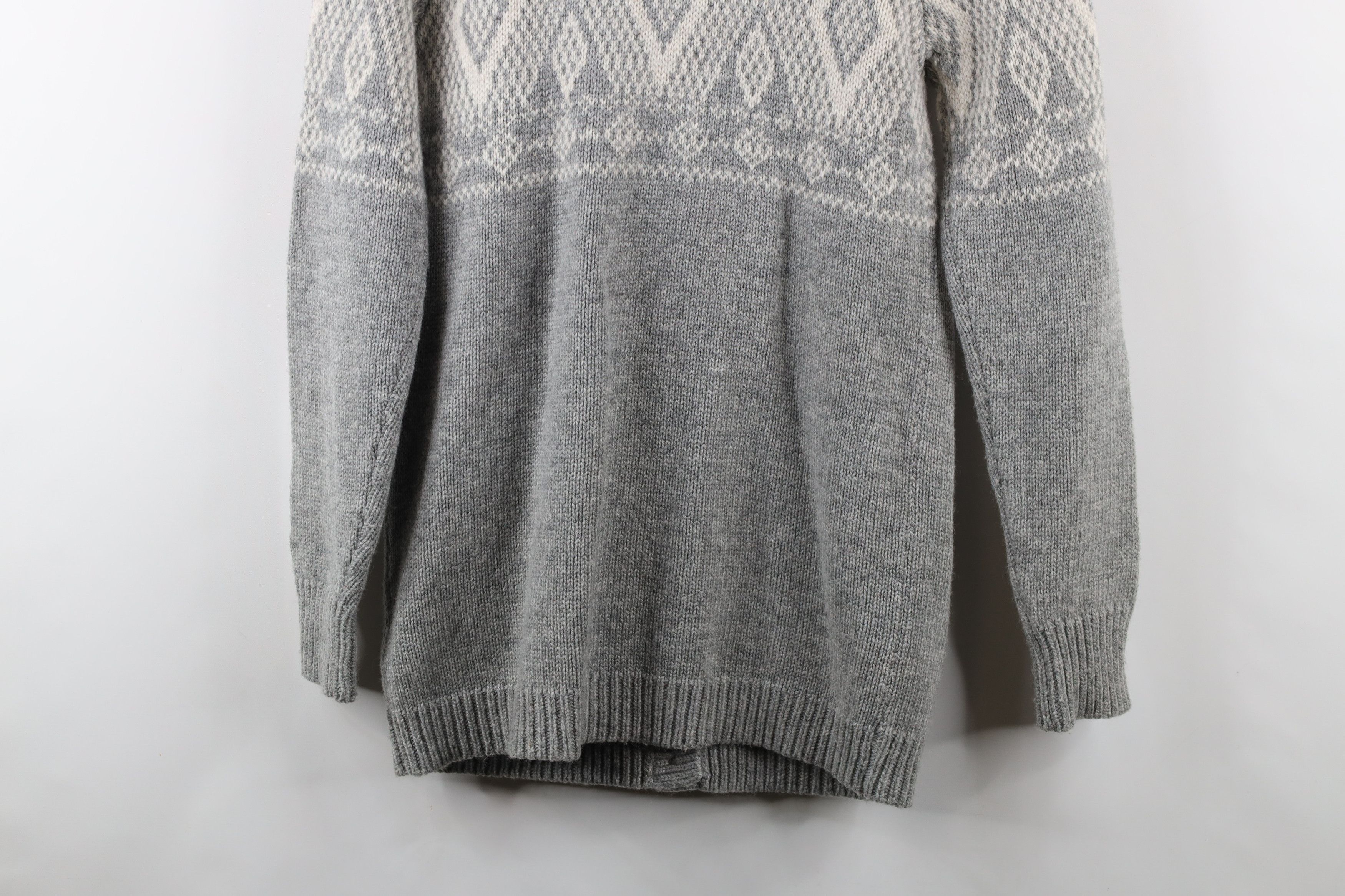 The North Face × Vintage The North Face Blend Knit Fair Isle Button Cardigan Sweater Size S / US 4 / IT 40 - 13 Thumbnail
