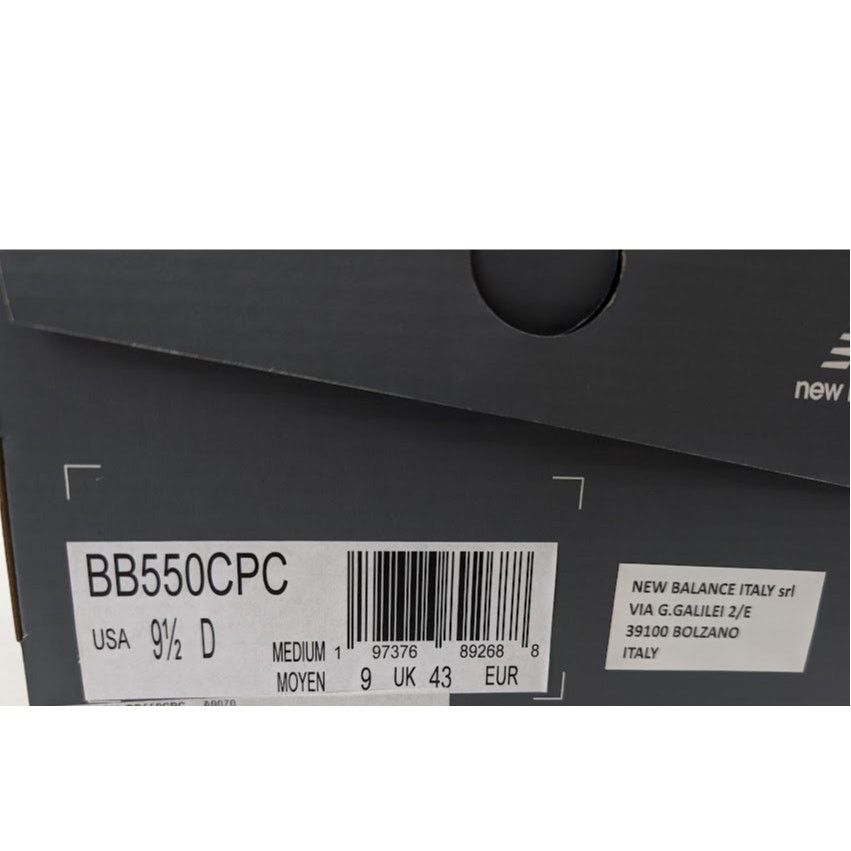 New Balance o1rshd1 550 Low-Top Sneakers in White/Black Size US 10 / EU 43 - 21 Thumbnail