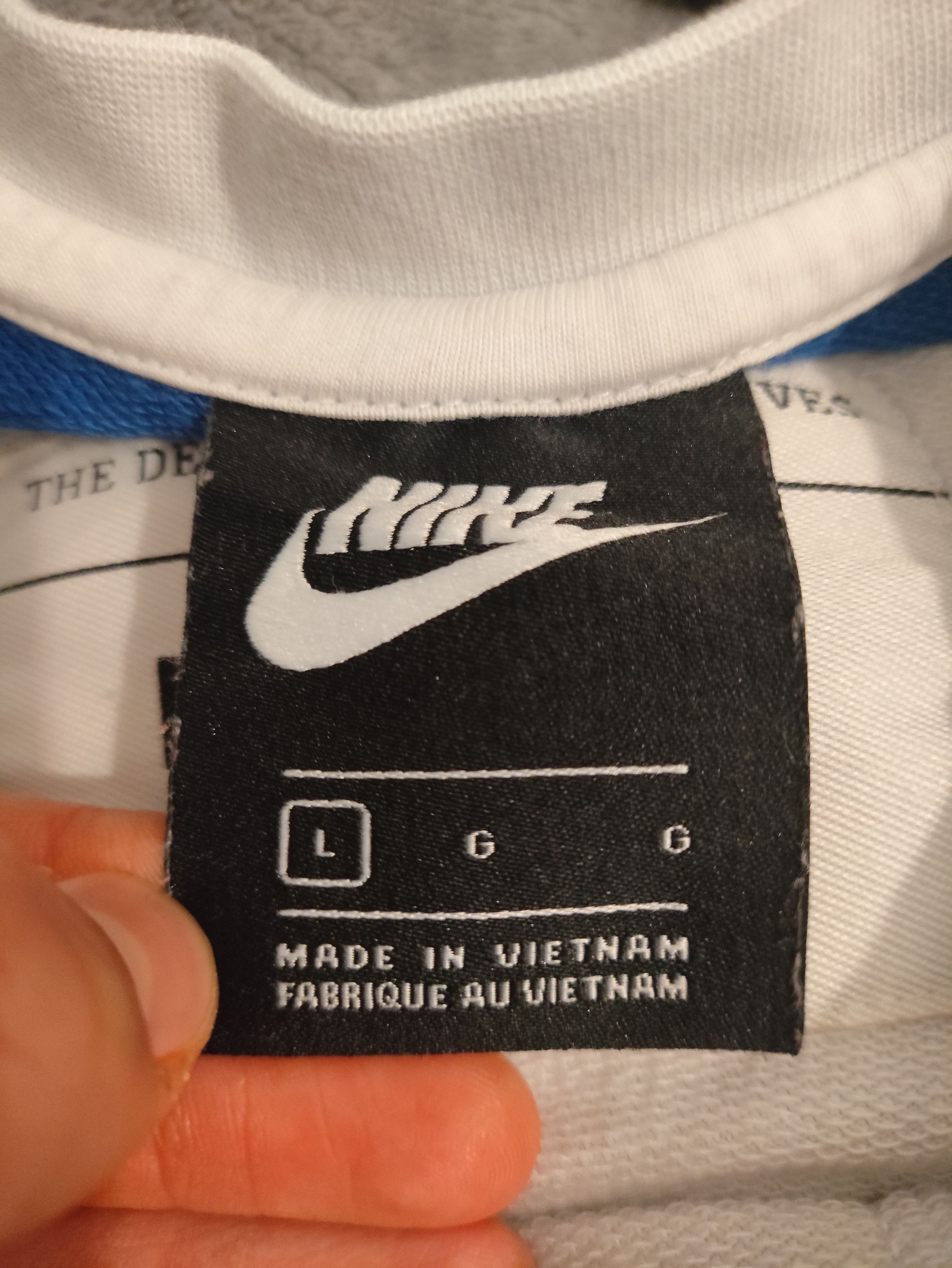 Nike Sudadera Nike 1987 Vintage Crewneck Size US L / EU 52-54 / 3 - 4 Thumbnail