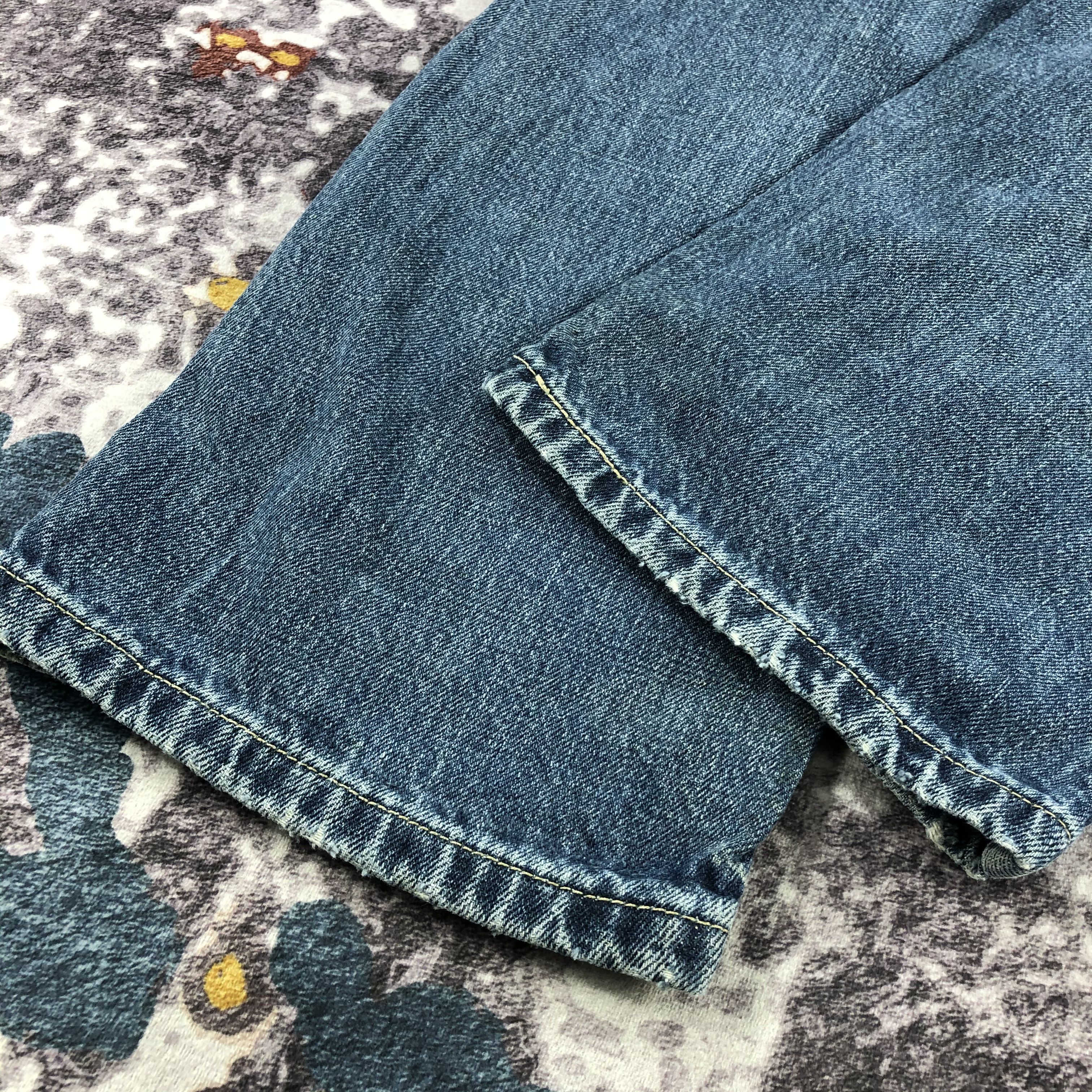 Levi's × Vintage Vintage 90s Blue Wash Levis 505 Jeans-JM2332 Size US 33 - 4 Thumbnail