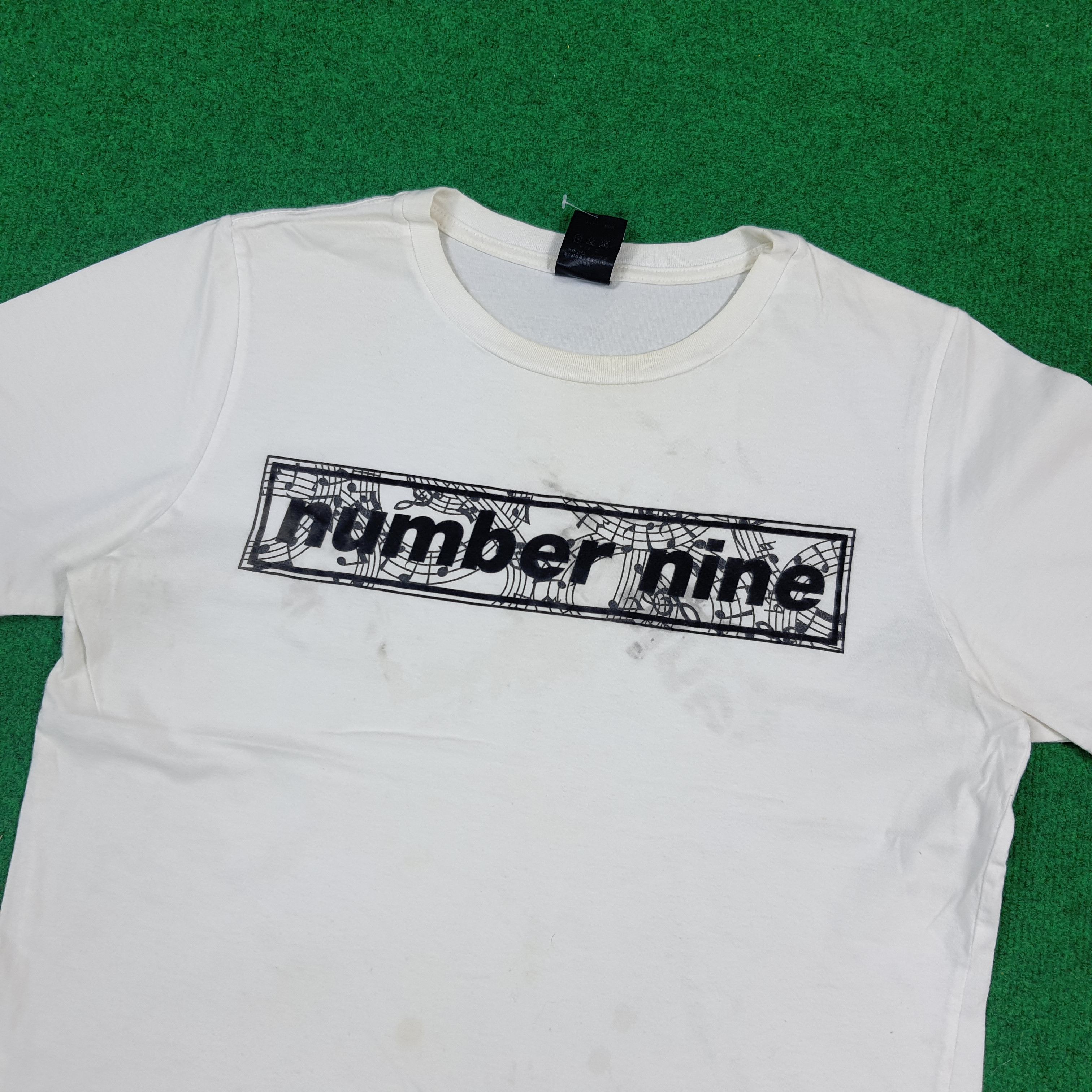 Number (N)ine Vintage Number Nine Japan Box Logo Tshirt C299N8 Size US M / EU 48-50 / 2 - 2 Thumbnail