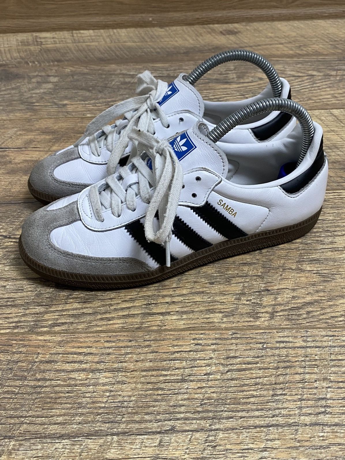 Adidas Adidas Samba OG White Black Watch Style Sneakers EU 37.5 Size US 7 / IT 37 - 2 Thumbnail